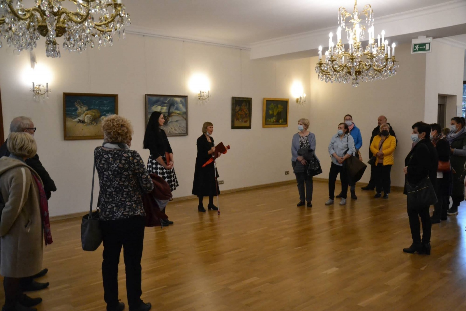 Zdjęcie w galerii na portalu naszraciborz.pl: Droga usłana barwami - finisaż wystawy malarstwa Heleny Zadrejko wiadomości z regionu