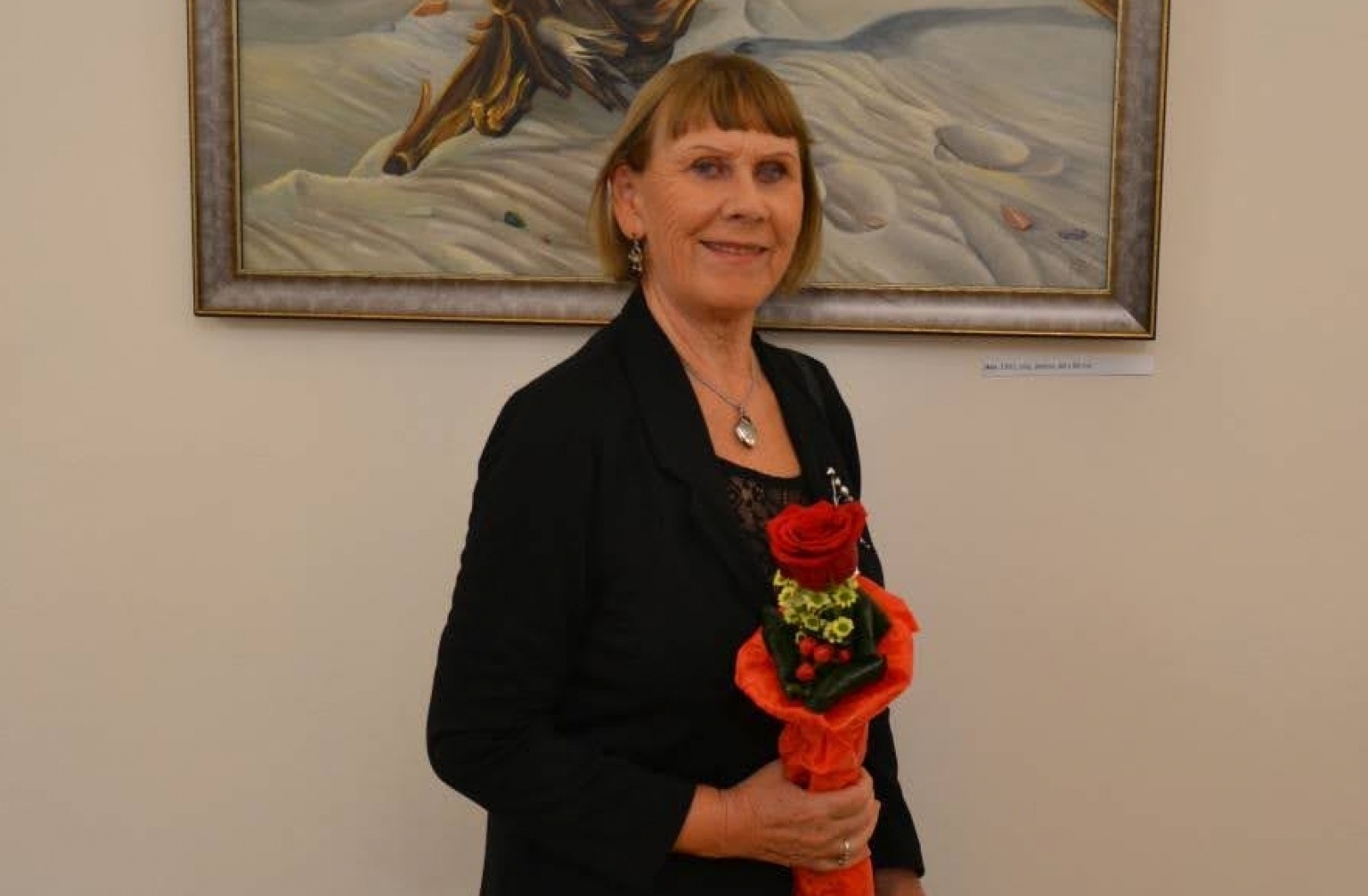 Zdjęcie w galerii na portalu naszraciborz.pl: Droga usłana barwami - finisaż wystawy malarstwa Heleny Zadrejko wiadomości z regionu