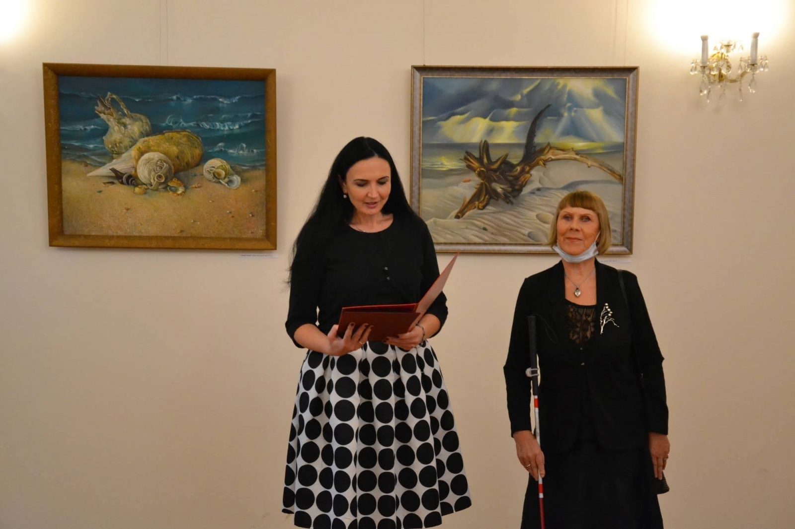 Zdjęcie w galerii na portalu naszraciborz.pl: Droga usłana barwami - finisaż wystawy malarstwa Heleny Zadrejko wiadomości z regionu