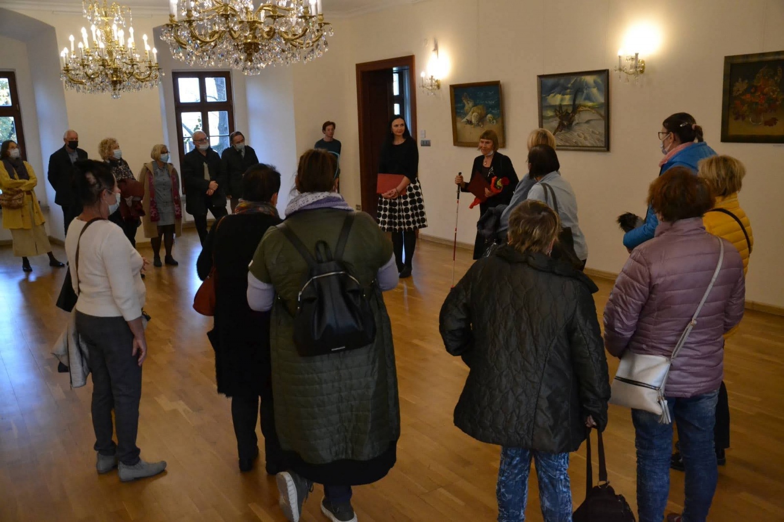 Zdjęcie w galerii na portalu naszraciborz.pl: Droga usłana barwami - finisaż wystawy malarstwa Heleny Zadrejko wiadomości z regionu