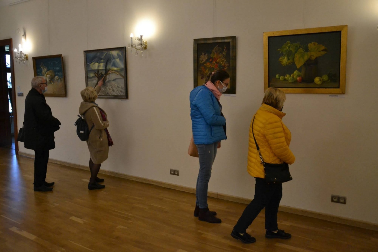 Zdjęcie w galerii na portalu naszraciborz.pl: Droga usłana barwami - finisaż wystawy malarstwa Heleny Zadrejko wiadomości z regionu