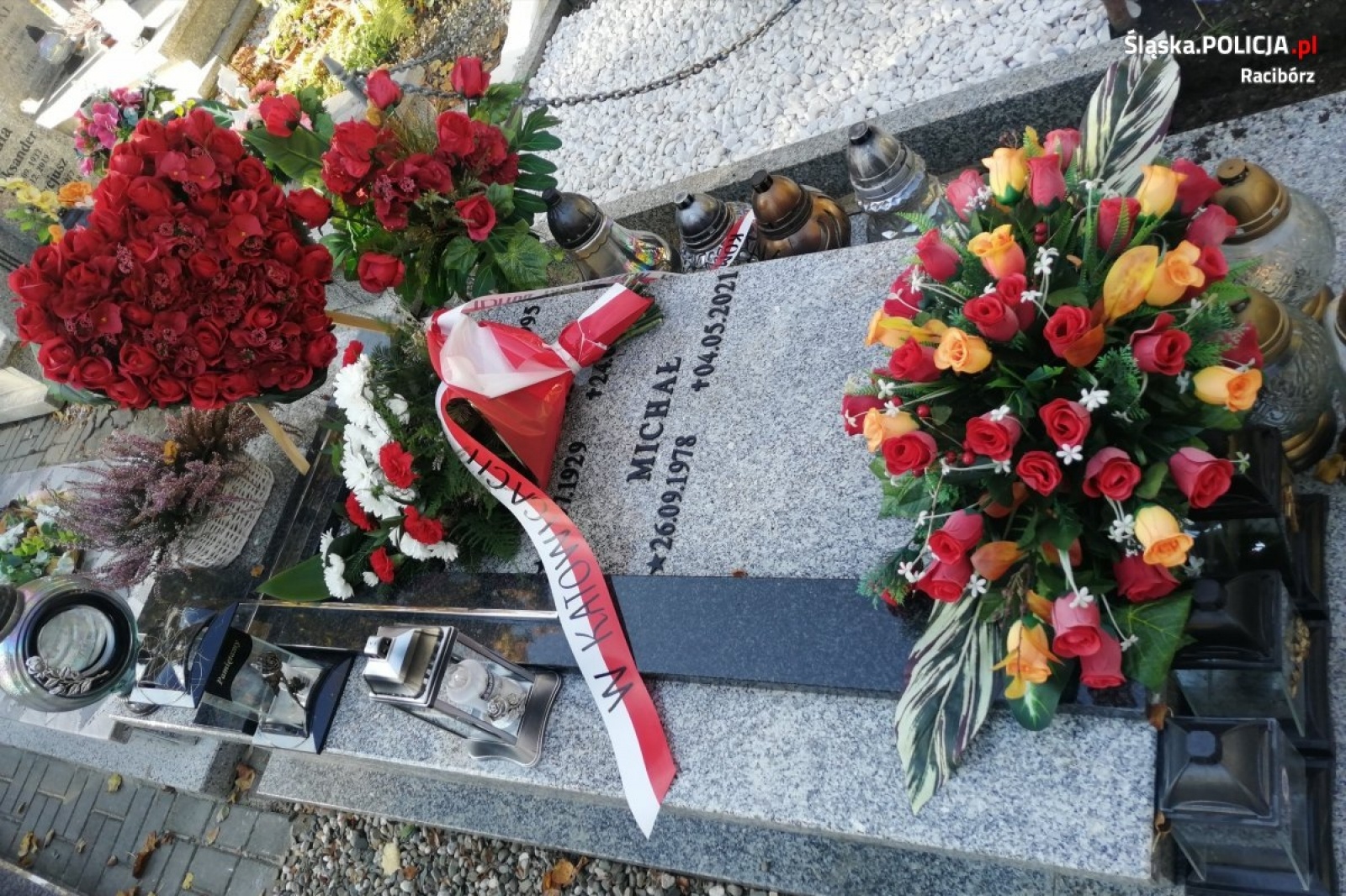 Zdjęcie w galerii na portalu naszraciborz.pl: Na Jeruzalem uczczono pamięć śp. Michała Kędzierskiego wiadomości z regionu