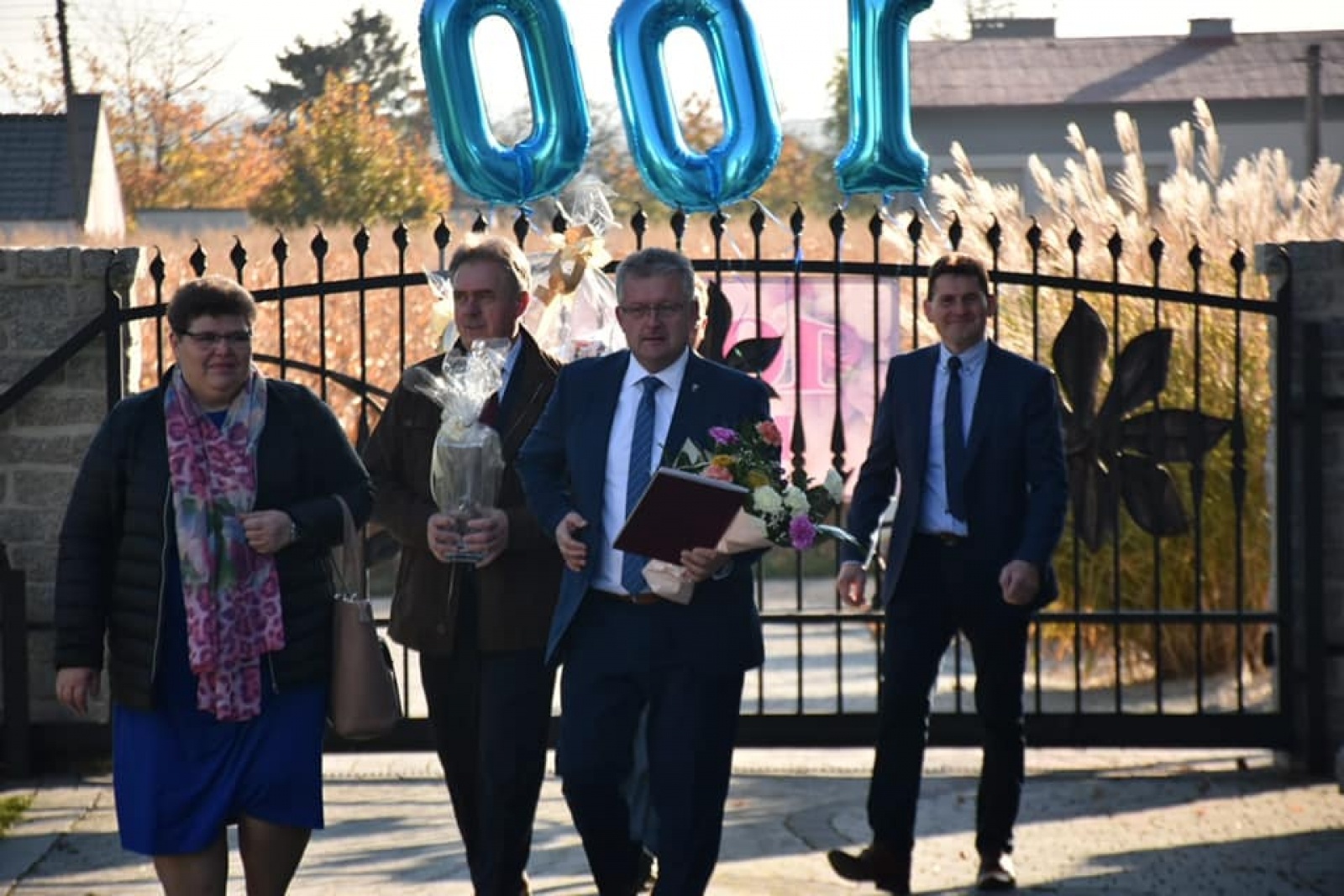 Zdjęcie w galerii na portalu naszraciborz.pl: W Bieńkowicach hucznie obchodzono setne urodziny Marii Korzonek wiadomości z regionu