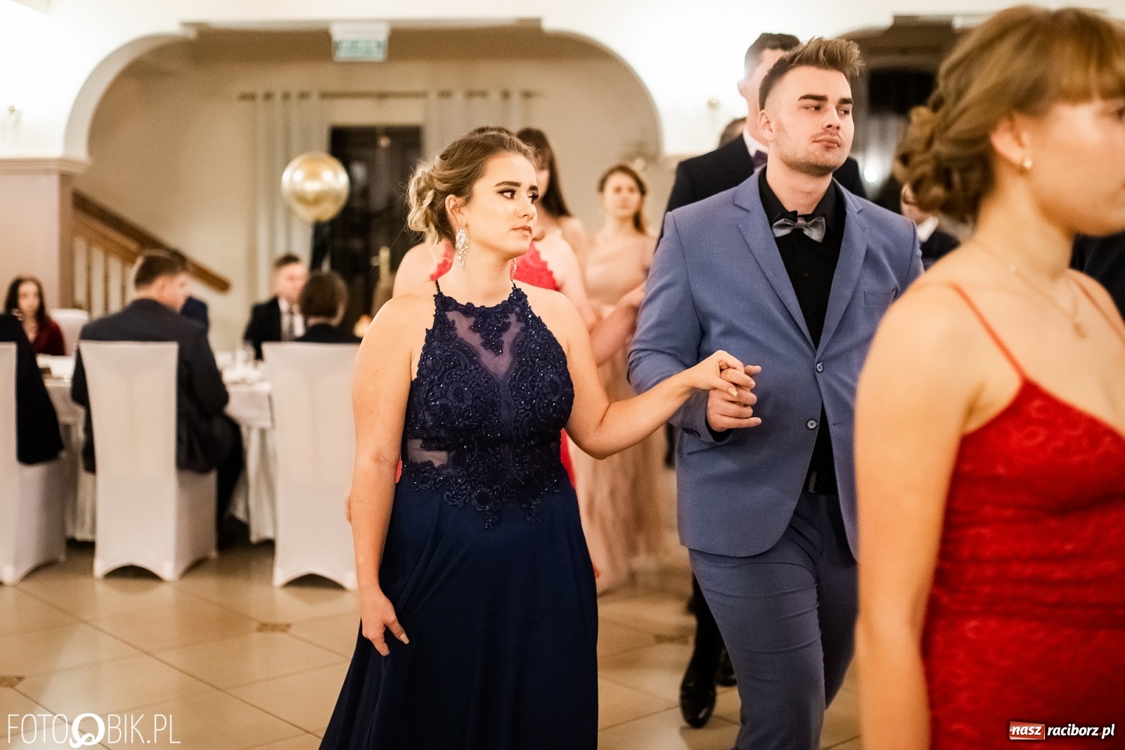 Zdjęcie w galerii na portalu naszraciborz.pl: Studniówka II LO im. Adama Mickiewicza w Raciborzu [FOTO i WIDEO] wiadomości z regionu