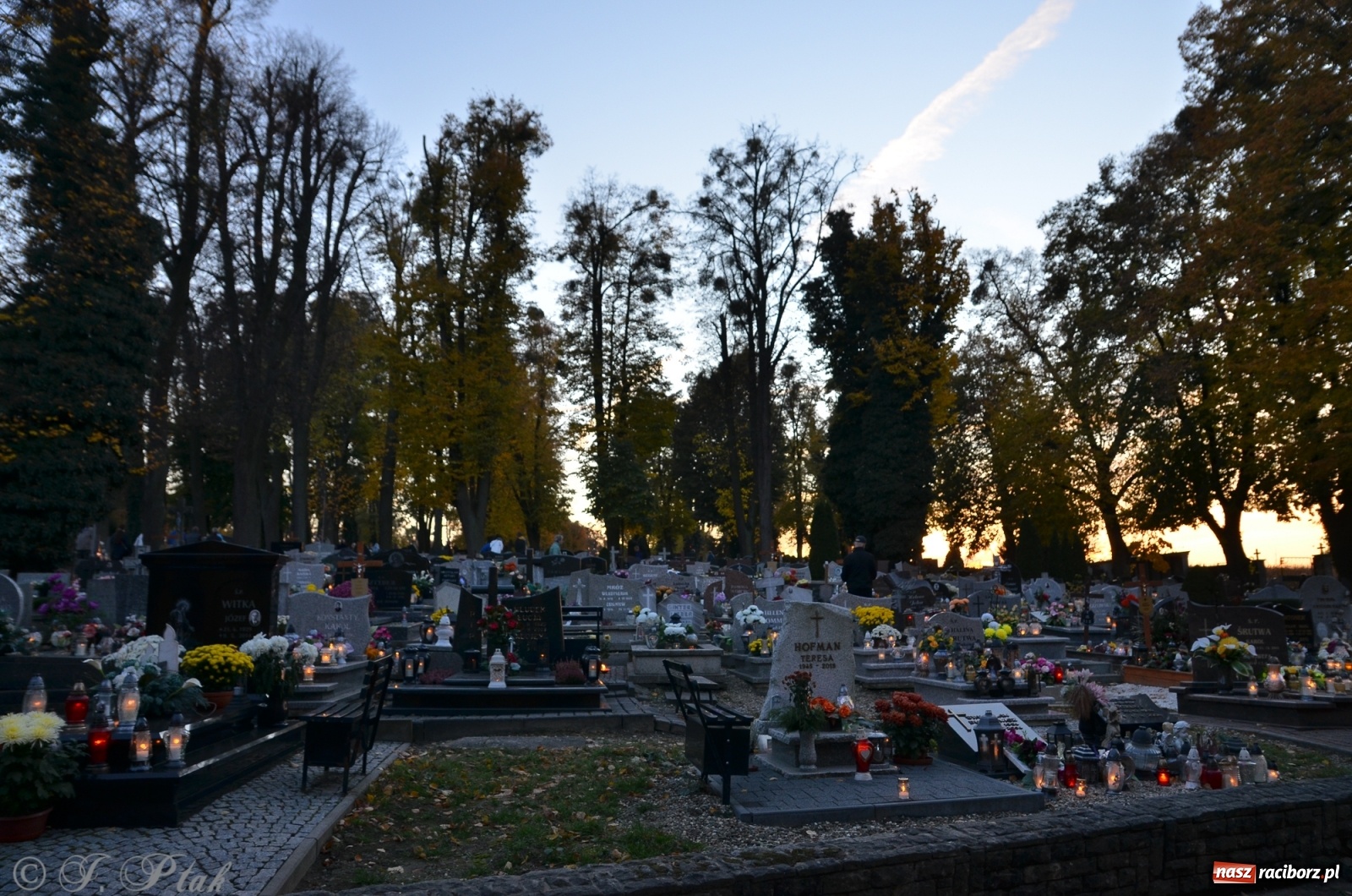Zdjęcie w galerii na portalu naszraciborz.pl: Jeruzalem w wigilię Wszystkich Świętych. 1 listopada Ocicka przy cmentarzu będzie zamknięta wiadomości z regionu