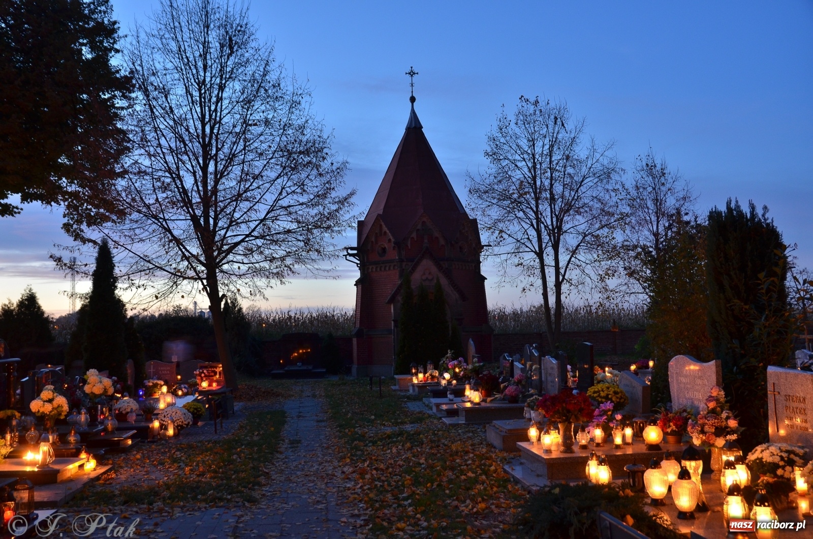 Zdjęcie w galerii na portalu naszraciborz.pl: Jeruzalem w wigilię Wszystkich Świętych. 1 listopada Ocicka przy cmentarzu będzie zamknięta wiadomości z regionu
