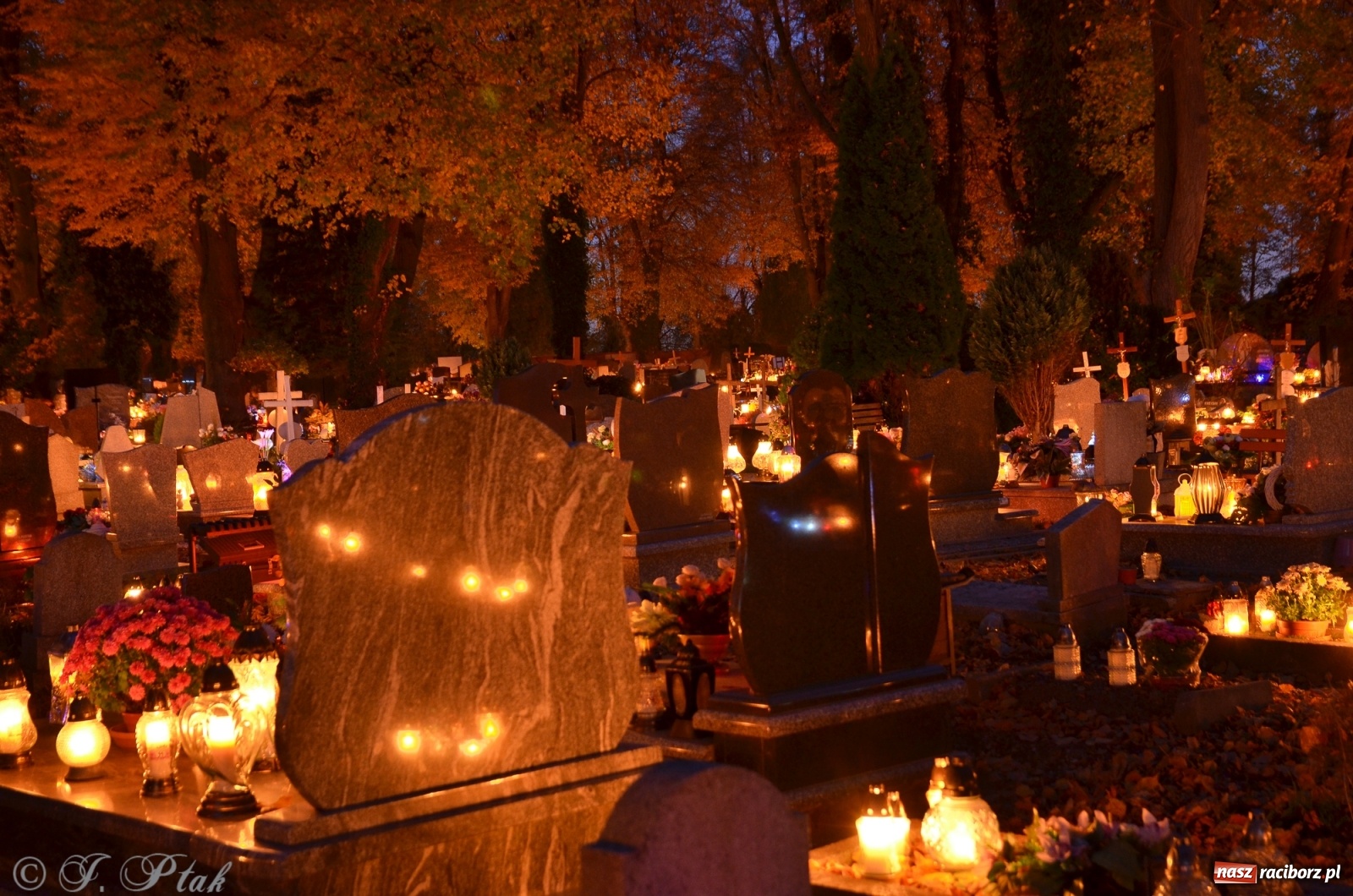 Zdjęcie w galerii na portalu naszraciborz.pl: Jeruzalem w wigilię Wszystkich Świętych. 1 listopada Ocicka przy cmentarzu będzie zamknięta wiadomości z regionu