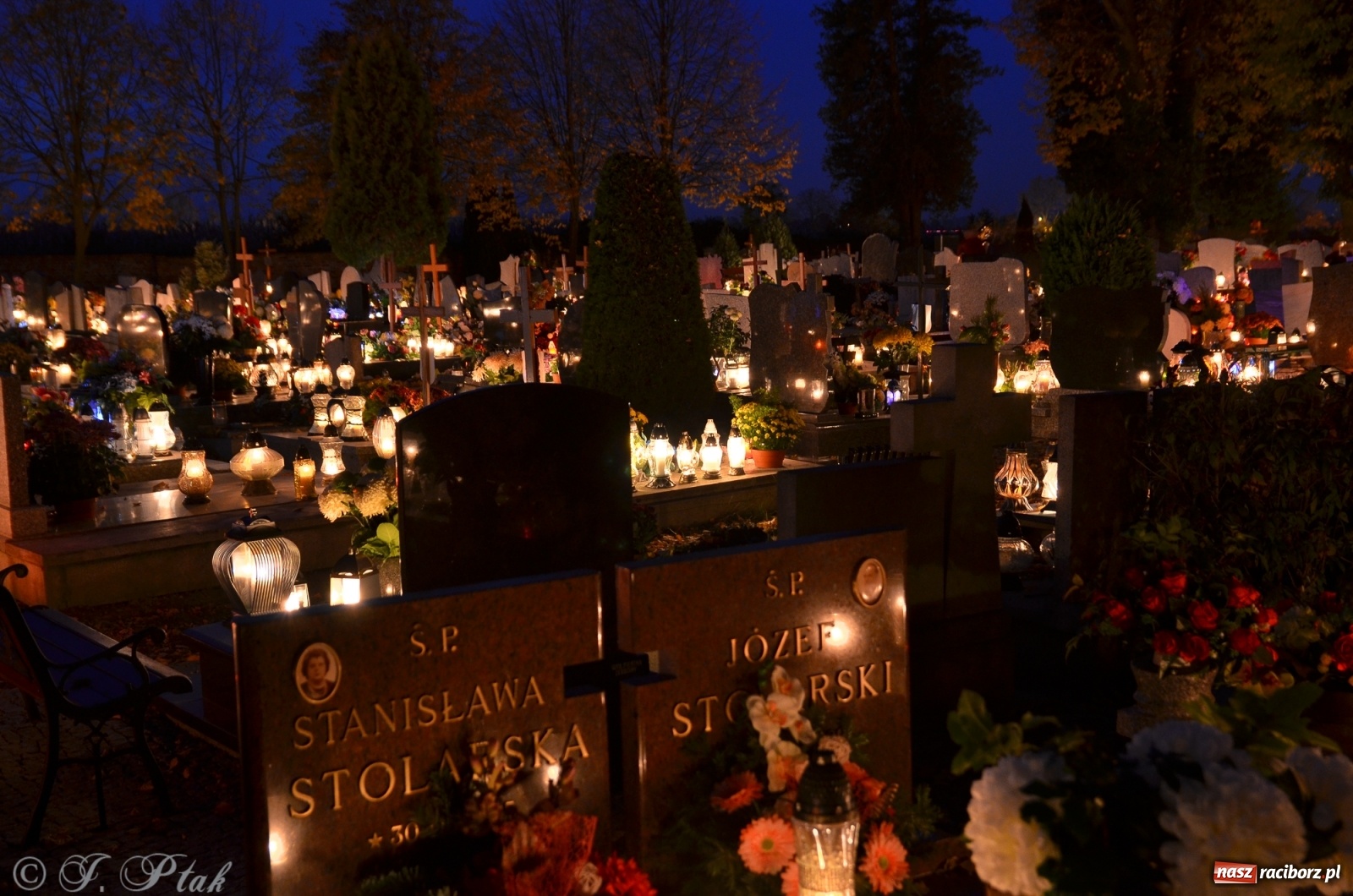 Zdjęcie w galerii na portalu naszraciborz.pl: Jeruzalem w wigilię Wszystkich Świętych. 1 listopada Ocicka przy cmentarzu będzie zamknięta wiadomości z regionu