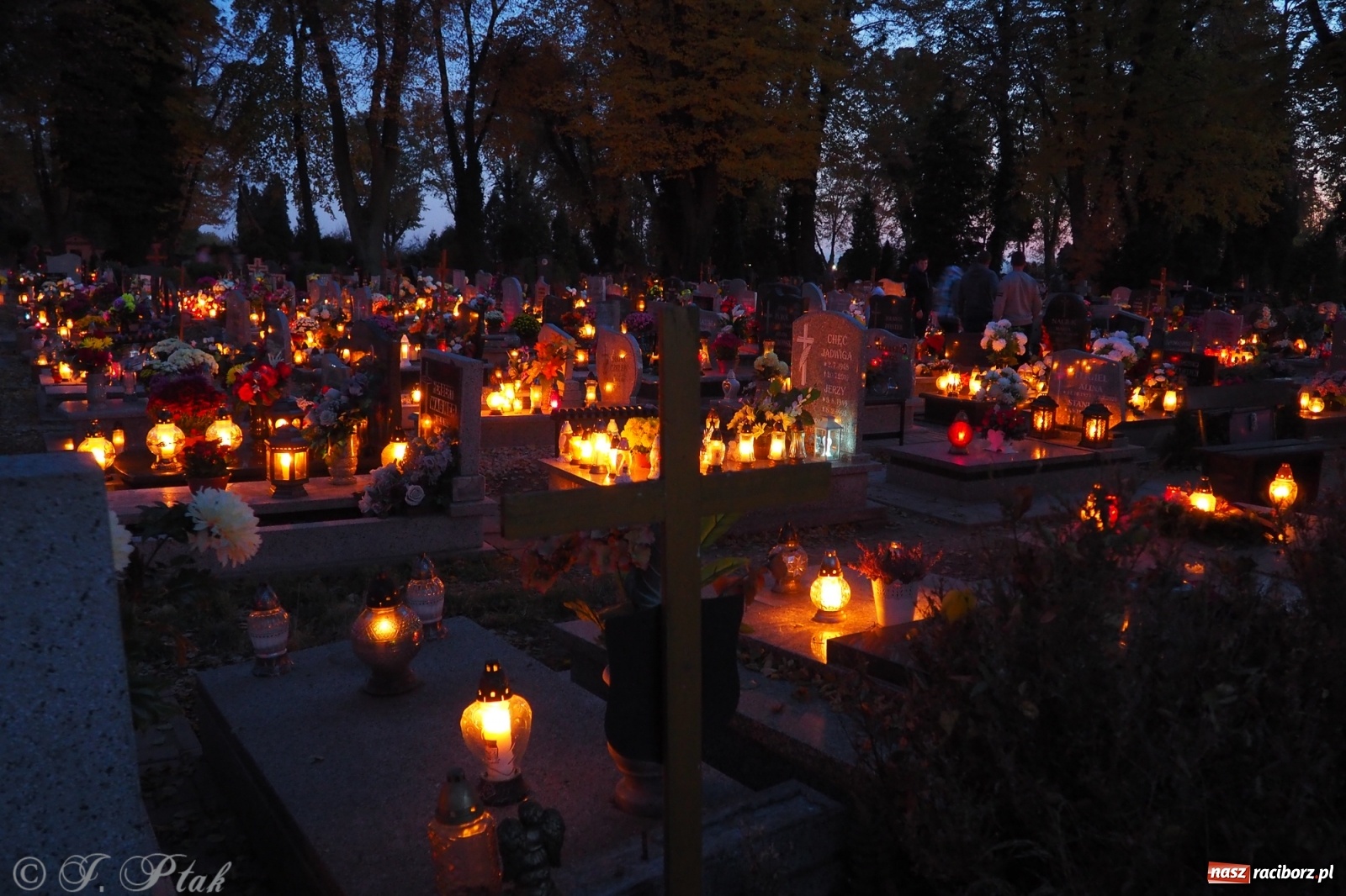 Zdjęcie w galerii na portalu naszraciborz.pl: Jeruzalem w wigilię Wszystkich Świętych. 1 listopada Ocicka przy cmentarzu będzie zamknięta wiadomości z regionu