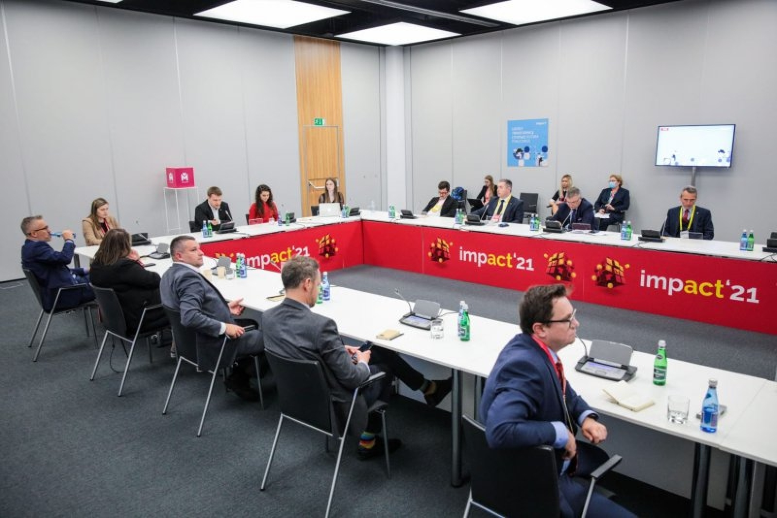 Zdjęcie w galerii na portalu naszraciborz.pl: Prezydent Raciborza na konferencji IMPACT'21 wiadomości z regionu