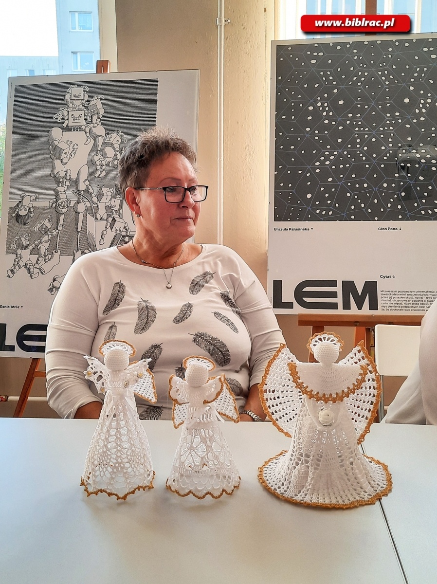 Zdjęcie w galerii na portalu naszraciborz.pl: Czytelniczki biblioteki pochwaliły się swoimi rękodziełami wiadomości z regionu
