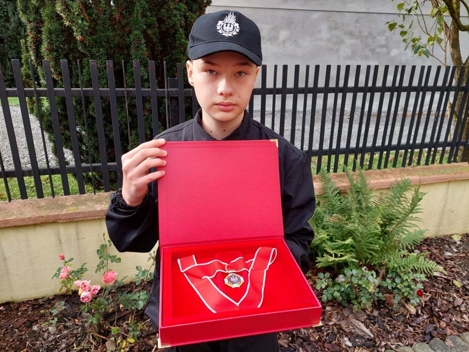 Zdjęcie w galerii na portalu naszraciborz.pl: Ostatnie pożegnanie śp. Bertholda Kollka, wieloletniego naczelnika OSP Roszków wiadomości z regionu