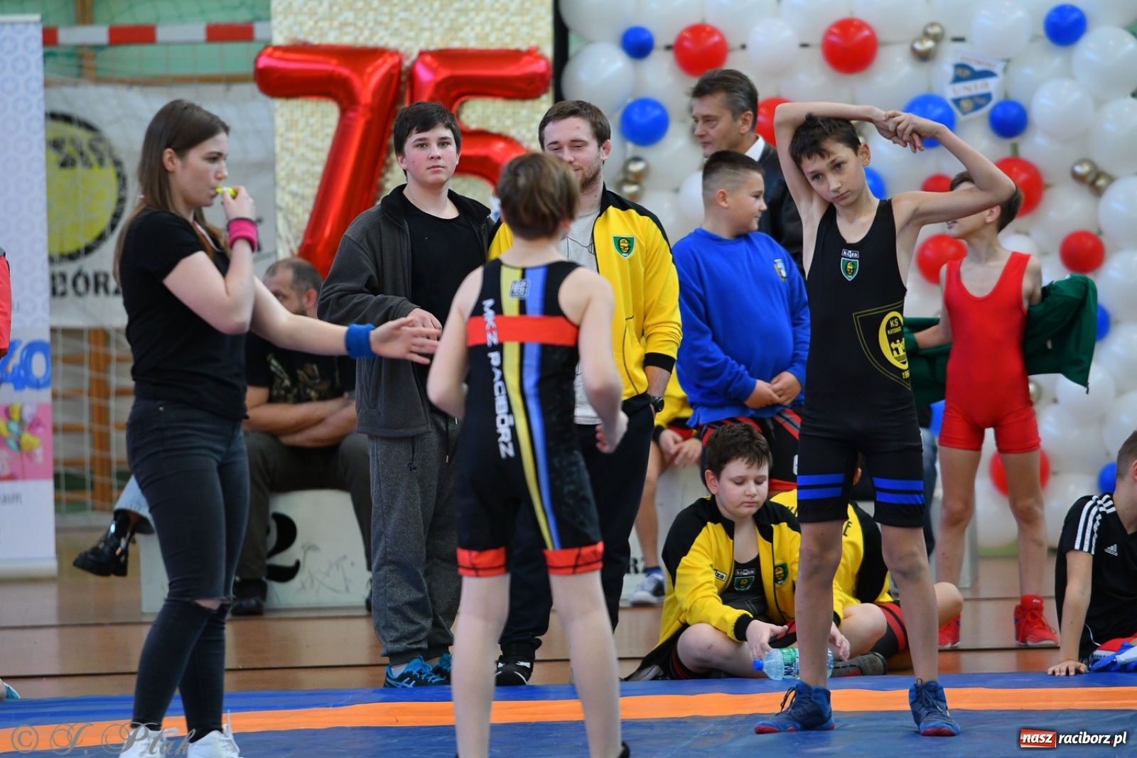 Zdjęcie w galerii na portalu naszraciborz.pl: Zapaśnicza Unia Racibórz świętuje 75-lecie klubu wiadomości z regionu