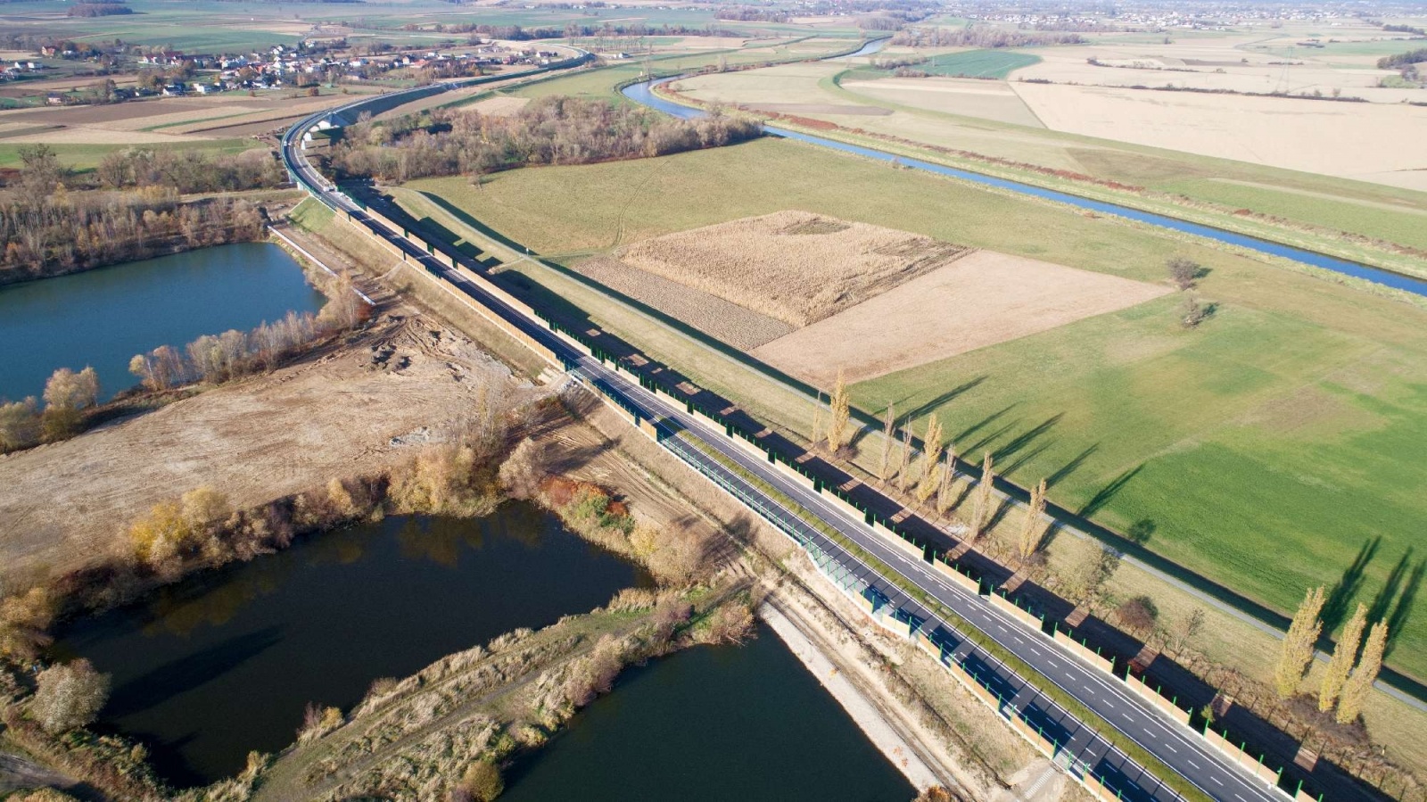 Zdjęcie w galerii na portalu naszraciborz.pl: Raport z budowy wschodniej obwodnicy Raciborza [WIDEO 06.11.2021] wiadomości z regionu