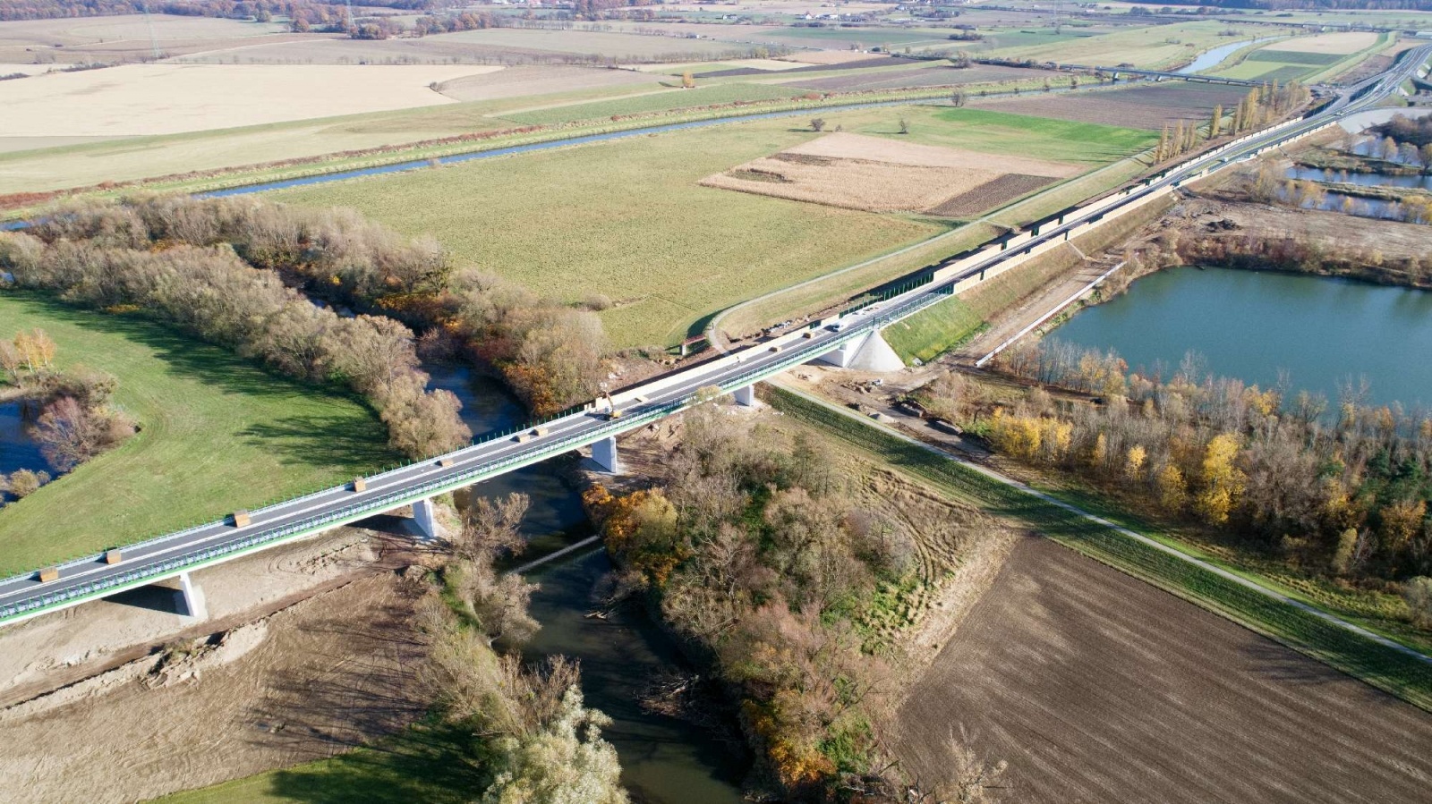 Zdjęcie w galerii na portalu naszraciborz.pl: Raport z budowy wschodniej obwodnicy Raciborza [WIDEO 06.11.2021] wiadomości z regionu