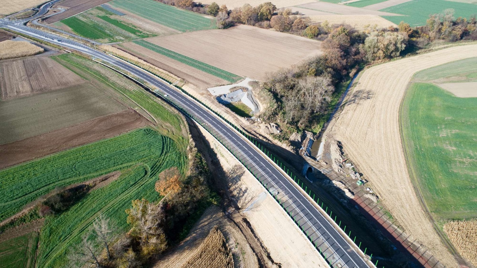 Zdjęcie w galerii na portalu naszraciborz.pl: Raport z budowy wschodniej obwodnicy Raciborza [WIDEO 06.11.2021] wiadomości z regionu