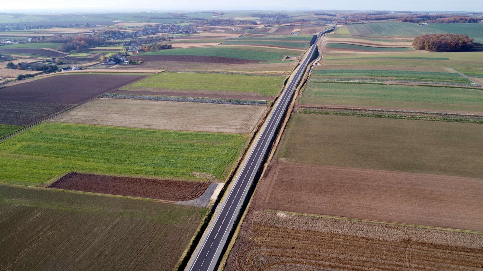 Zdjęcie w galerii na portalu naszraciborz.pl: Raport z budowy wschodniej obwodnicy Raciborza [WIDEO 06.11.2021] wiadomości z regionu