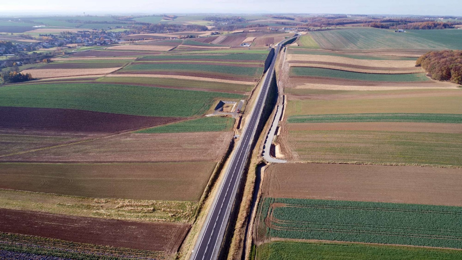 Zdjęcie w galerii na portalu naszraciborz.pl: Raport z budowy wschodniej obwodnicy Raciborza [WIDEO 06.11.2021] wiadomości z regionu