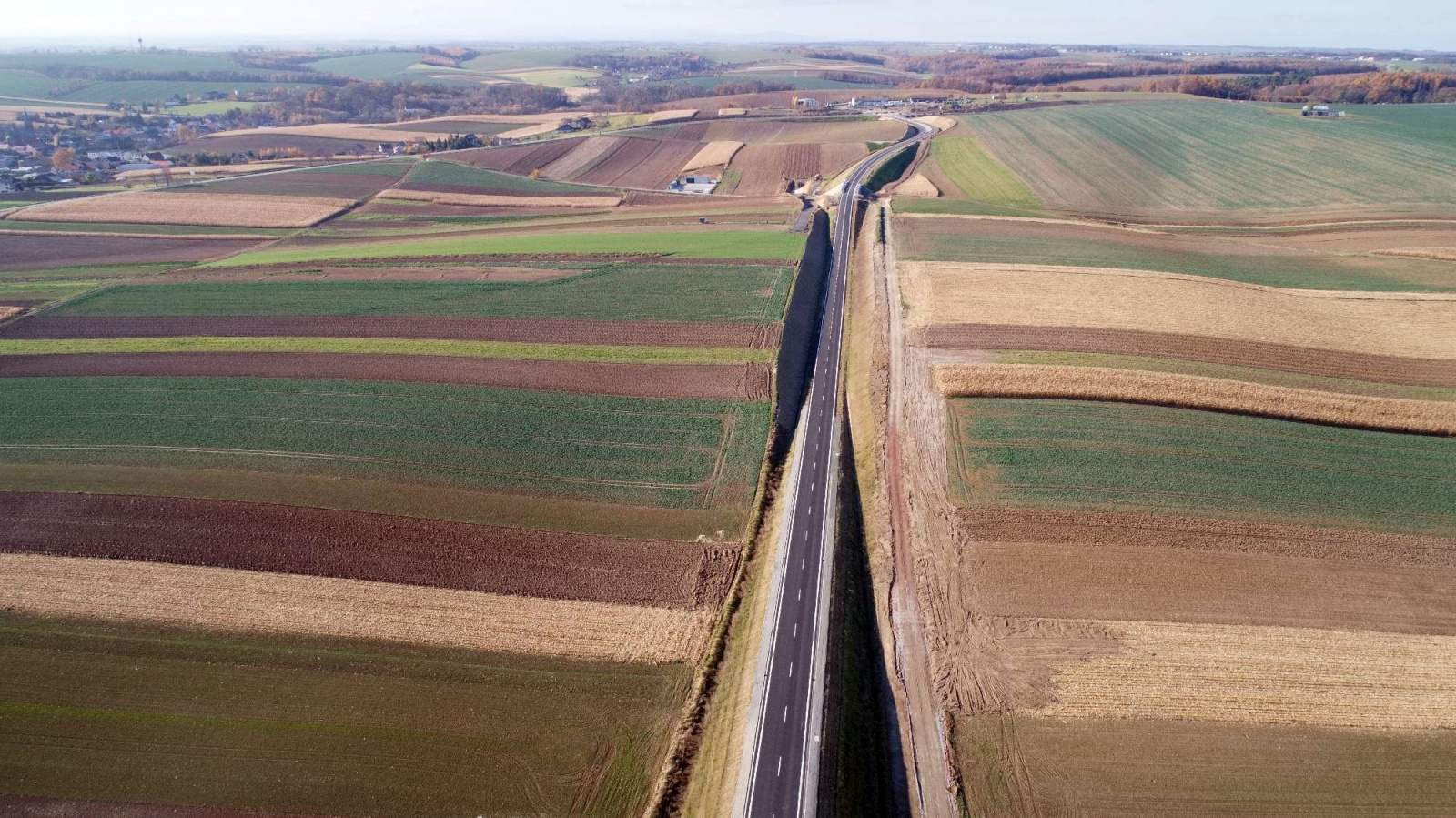 Zdjęcie w galerii na portalu naszraciborz.pl: Raport z budowy wschodniej obwodnicy Raciborza [WIDEO 06.11.2021] wiadomości z regionu