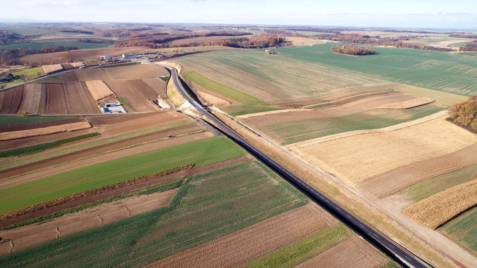 Zdjęcie w galerii na portalu naszraciborz.pl: Raport z budowy wschodniej obwodnicy Raciborza [WIDEO 06.11.2021] wiadomości z regionu
