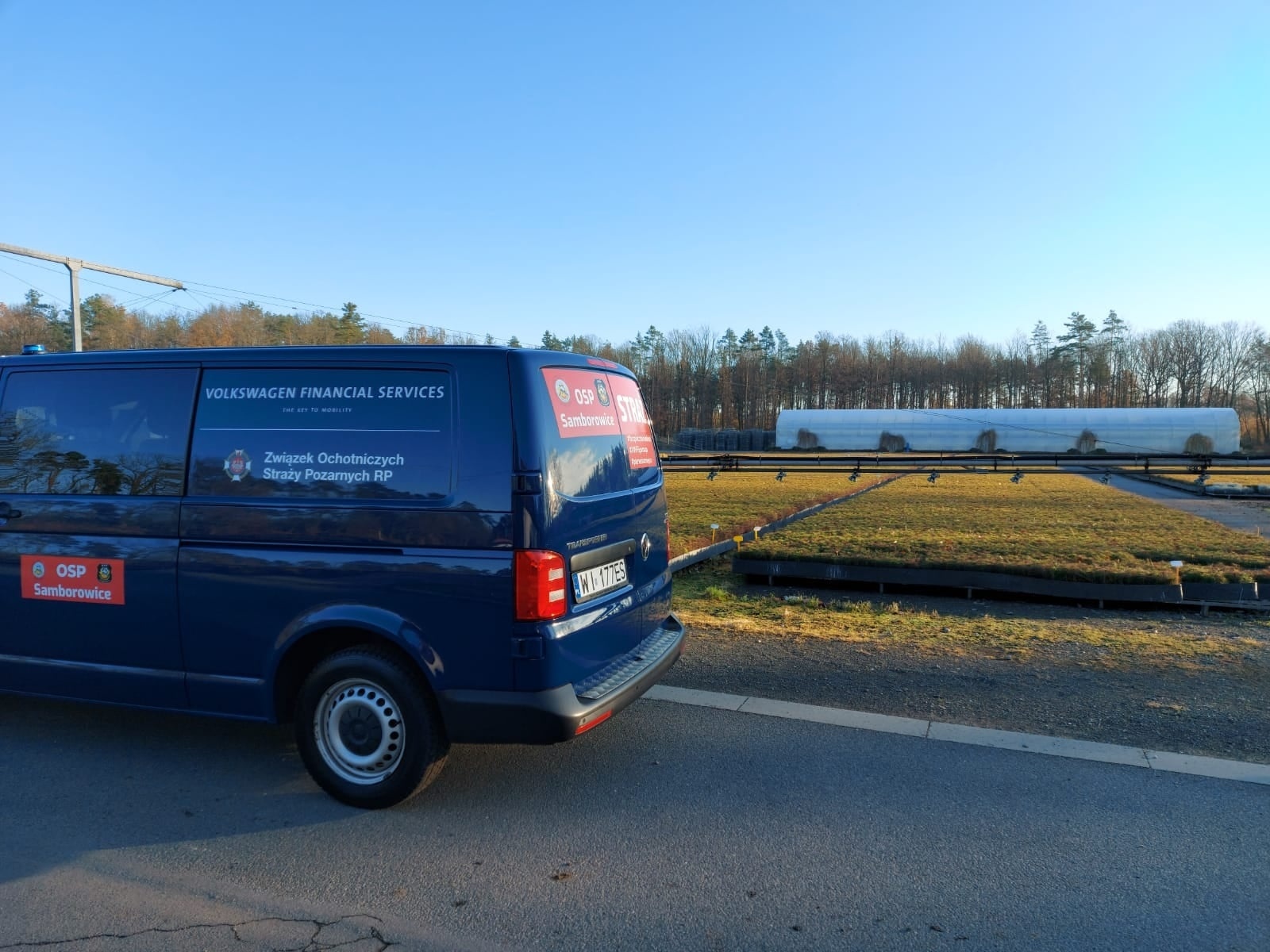 Zdjęcie w galerii na portalu naszraciborz.pl: Strażacy z Samborowic posadzili sto drzew na stulecie jednostki wiadomości z regionu