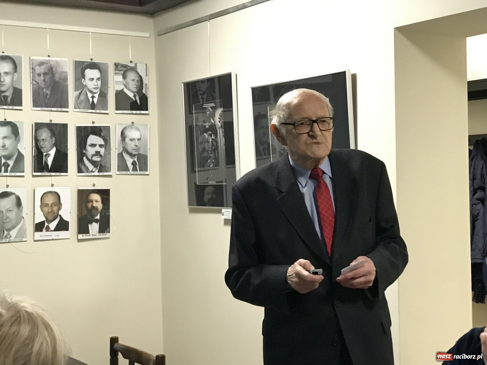 Zdjęcie w galerii na portalu naszraciborz.pl: Od gimnazjum do muzeum. Prelekcja Pawła Newerli w TMZR wiadomości z regionu