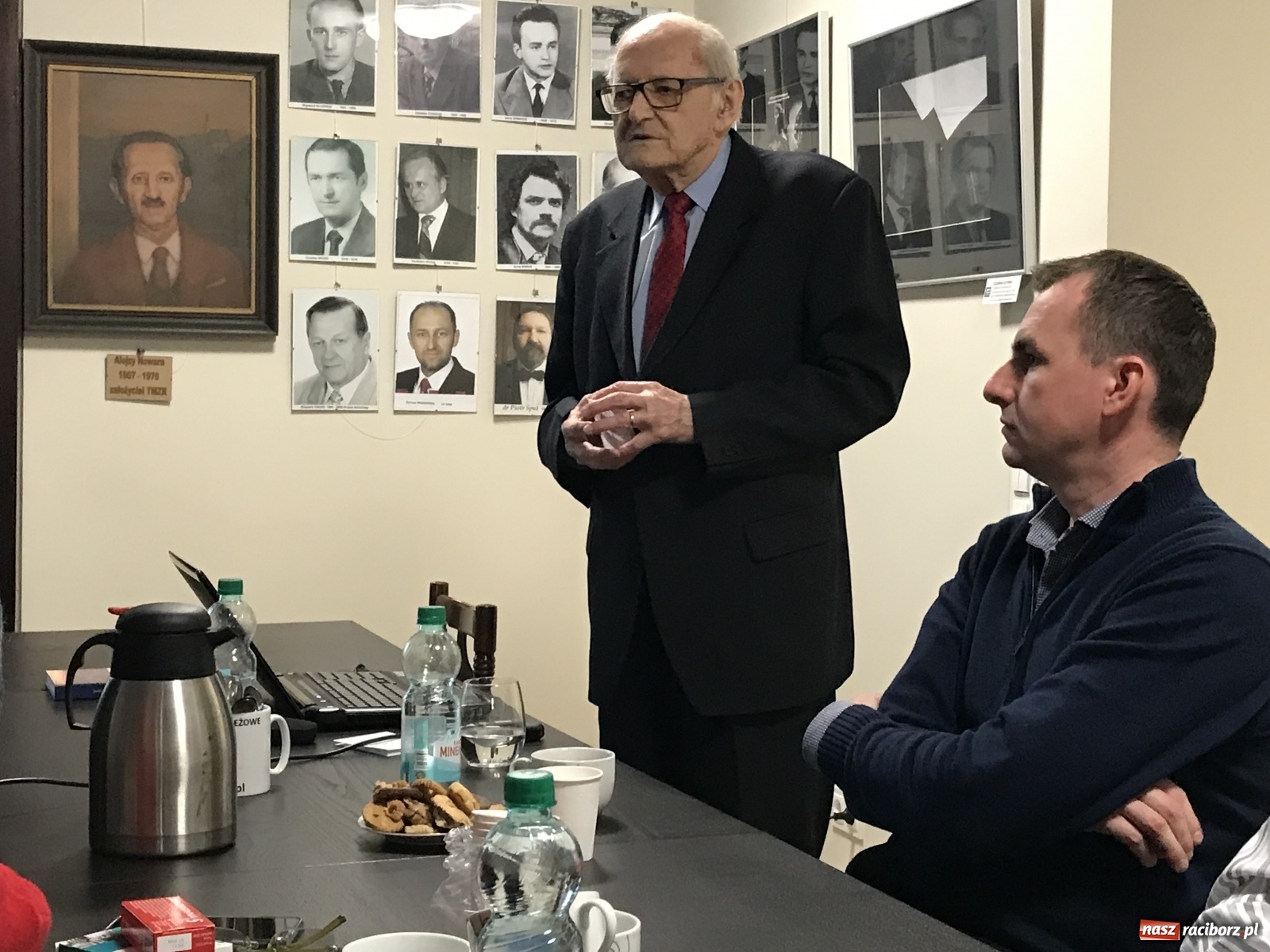 Zdjęcie w galerii na portalu naszraciborz.pl: Od gimnazjum do muzeum. Prelekcja Pawła Newerli w TMZR wiadomości z regionu