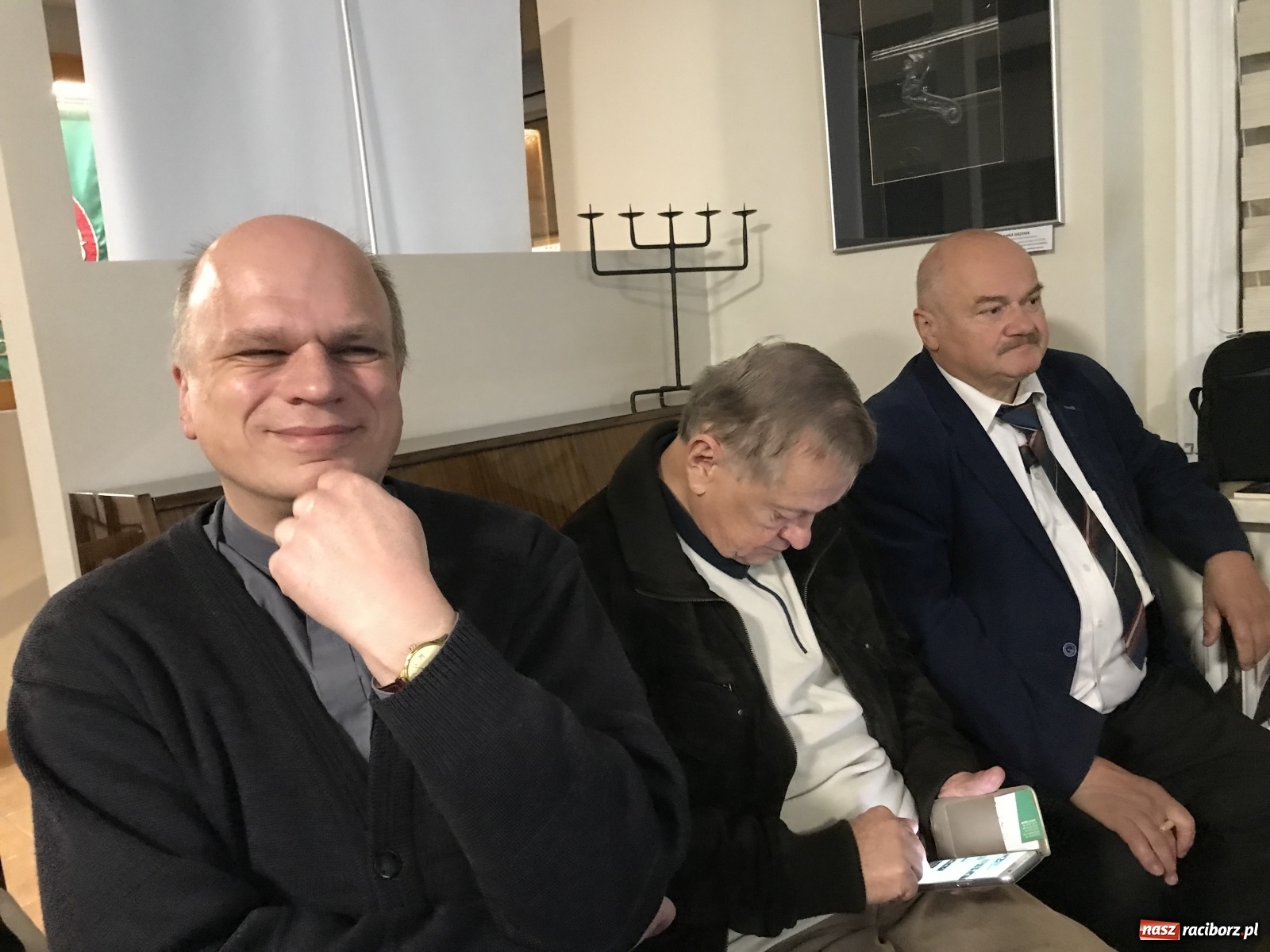 Zdjęcie w galerii na portalu naszraciborz.pl: Od gimnazjum do muzeum. Prelekcja Pawła Newerli w TMZR wiadomości z regionu