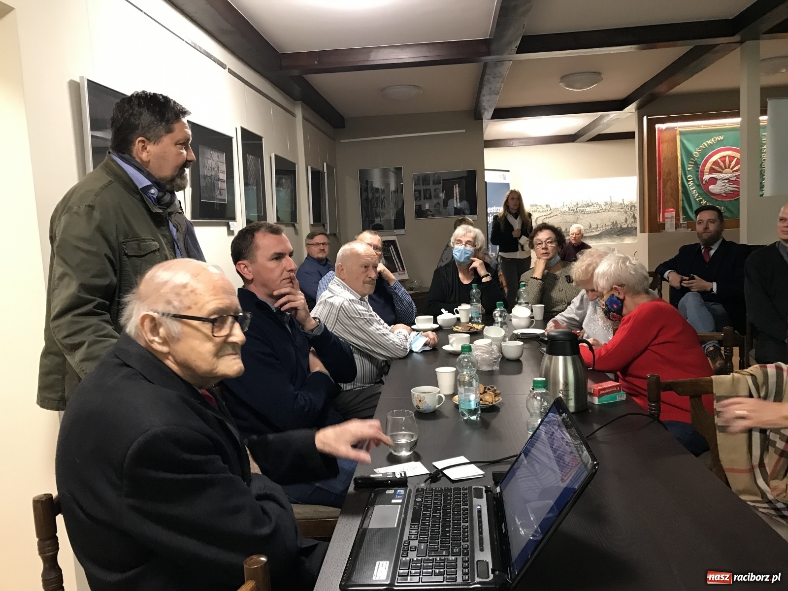 Zdjęcie w galerii na portalu naszraciborz.pl: Od gimnazjum do muzeum. Prelekcja Pawła Newerli w TMZR wiadomości z regionu