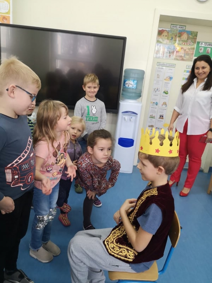 Zdjęcie w galerii na portalu naszraciborz.pl: Rozmowy o Polsce w rudzkim przedszkolu wiadomości z regionu