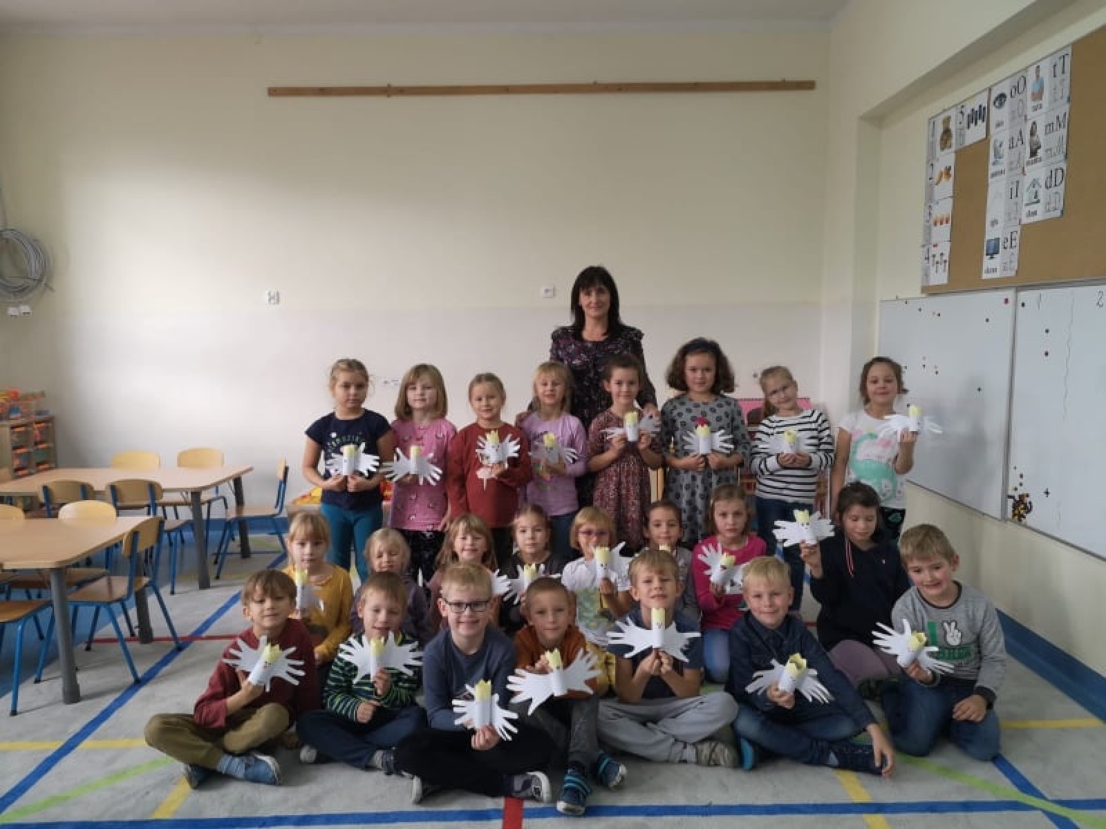 Zdjęcie w galerii na portalu naszraciborz.pl: Rozmowy o Polsce w rudzkim przedszkolu wiadomości z regionu