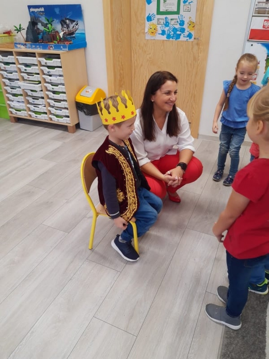 Zdjęcie w galerii na portalu naszraciborz.pl: Rozmowy o Polsce w rudzkim przedszkolu wiadomości z regionu