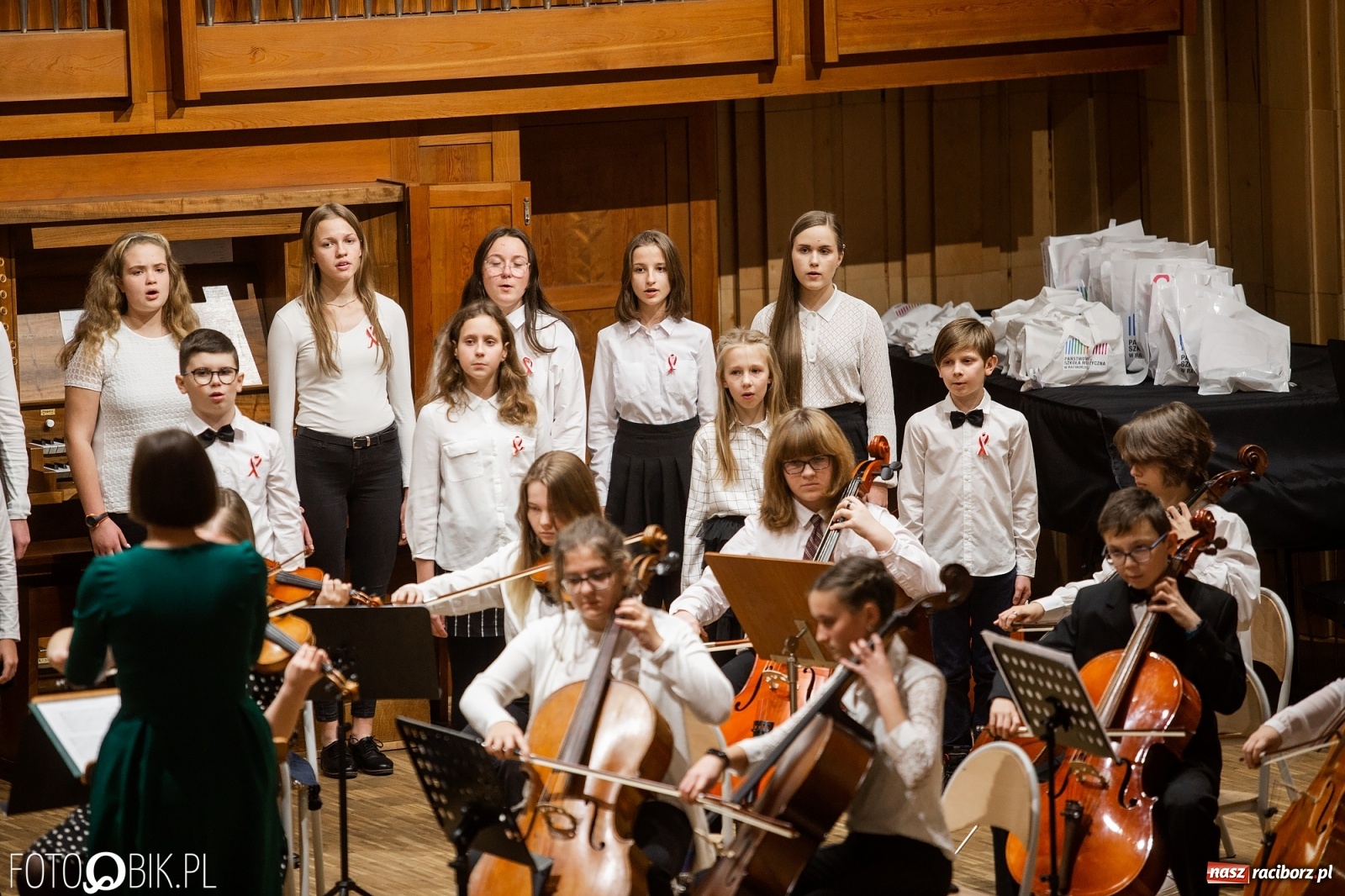 Zdjęcie w galerii na portalu naszraciborz.pl: Koncert muzyki polskiej w PSM na Święto Niepodległości wiadomości z regionu