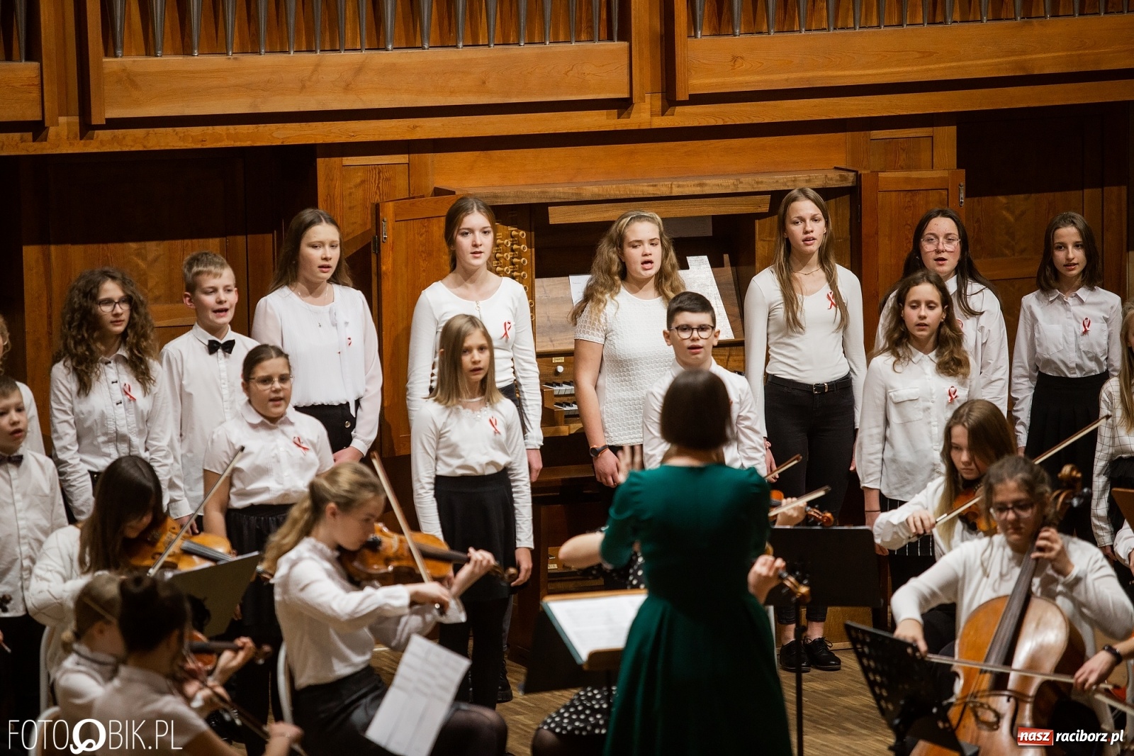 Zdjęcie w galerii na portalu naszraciborz.pl: Koncert muzyki polskiej w PSM na Święto Niepodległości wiadomości z regionu