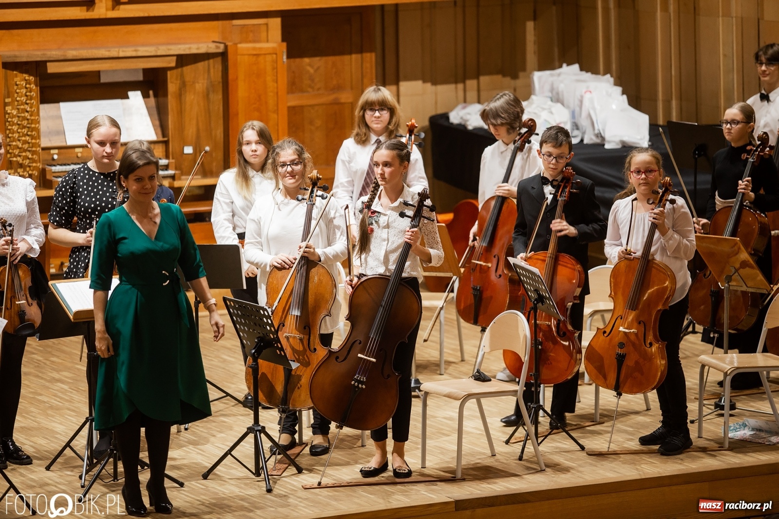 Zdjęcie w galerii na portalu naszraciborz.pl: Koncert muzyki polskiej w PSM na Święto Niepodległości wiadomości z regionu