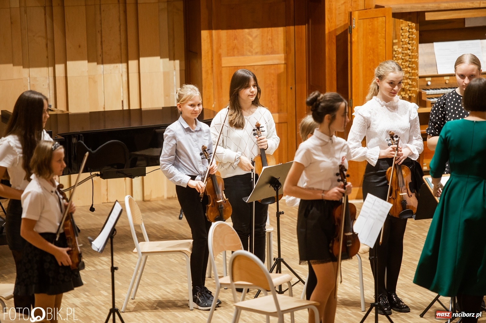 Zdjęcie w galerii na portalu naszraciborz.pl: Koncert muzyki polskiej w PSM na Święto Niepodległości wiadomości z regionu