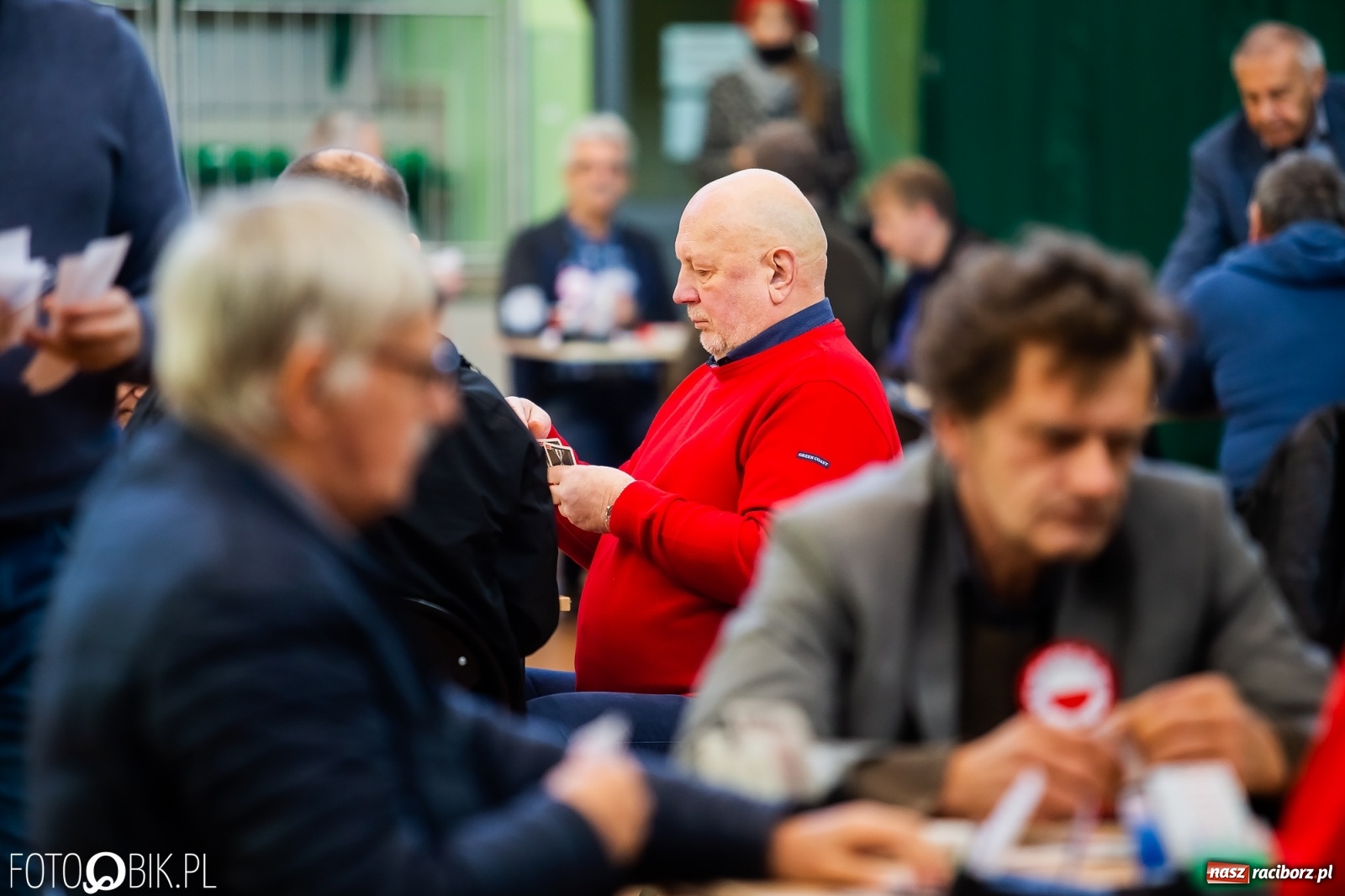 Zdjęcie w galerii na portalu naszraciborz.pl: Turniej Brydża o Podkowę Kasztanki Marszałka w Arenie Rafako wiadomości z regionu