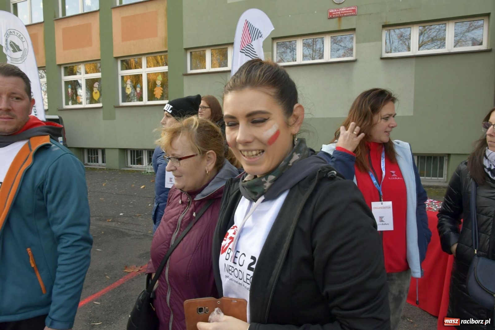 Zdjęcie w galerii na portalu naszraciborz.pl: Bieg Niepodległości w Kuźni Raciborskiej. Rodzinnie i patriotycznie [FOTO i WIDEO] wiadomości z regionu