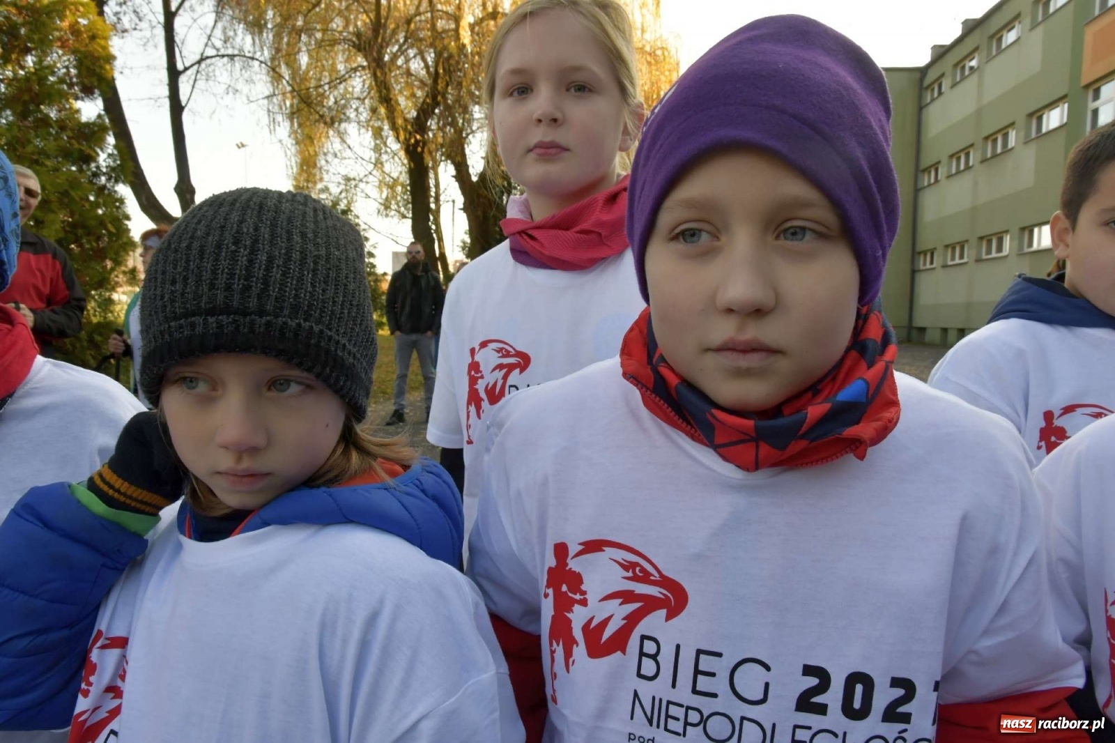 Zdjęcie w galerii na portalu naszraciborz.pl: Bieg Niepodległości w Kuźni Raciborskiej. Rodzinnie i patriotycznie [FOTO i WIDEO] wiadomości z regionu