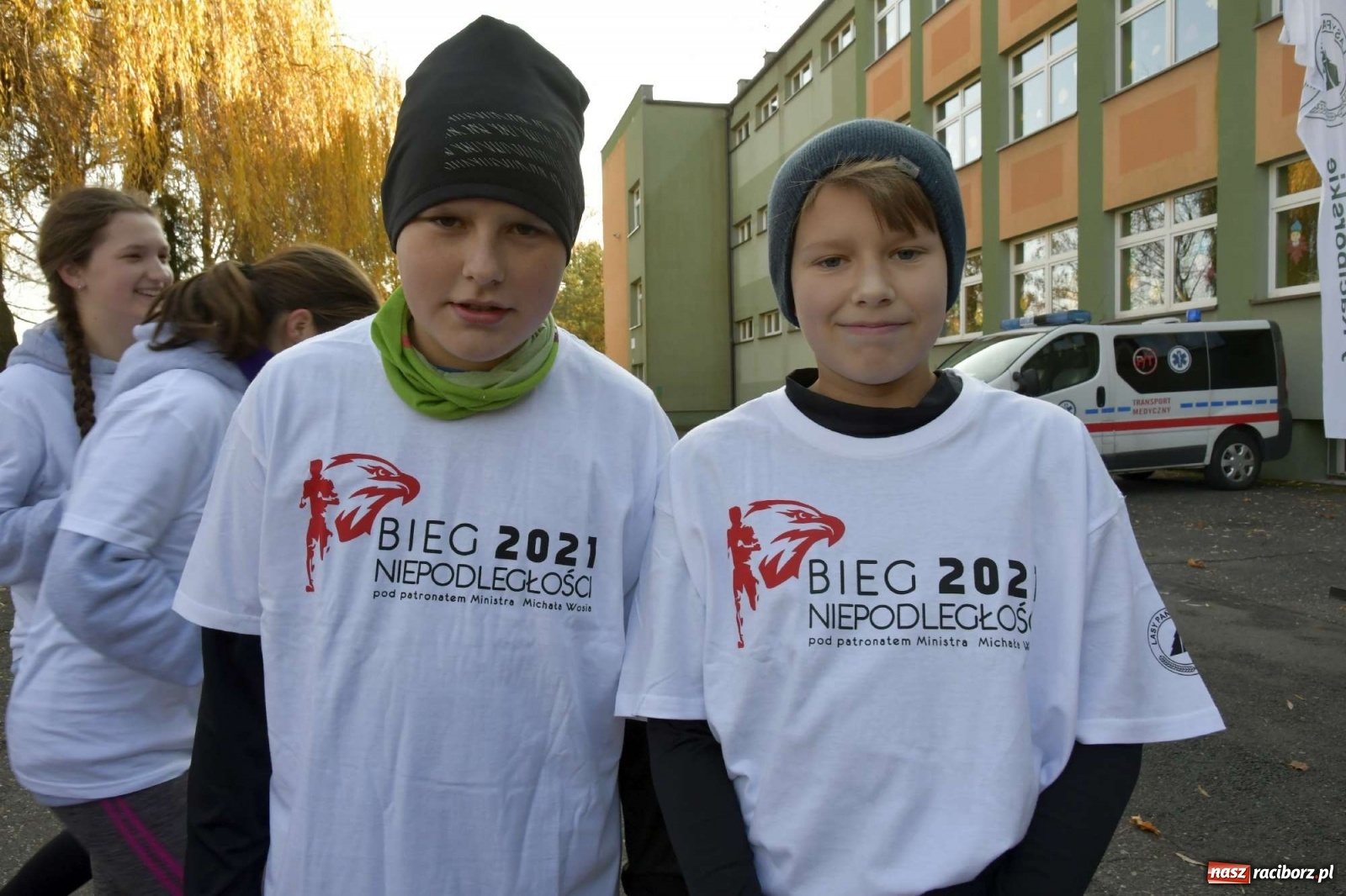 Zdjęcie w galerii na portalu naszraciborz.pl: Bieg Niepodległości w Kuźni Raciborskiej. Rodzinnie i patriotycznie [FOTO i WIDEO] wiadomości z regionu