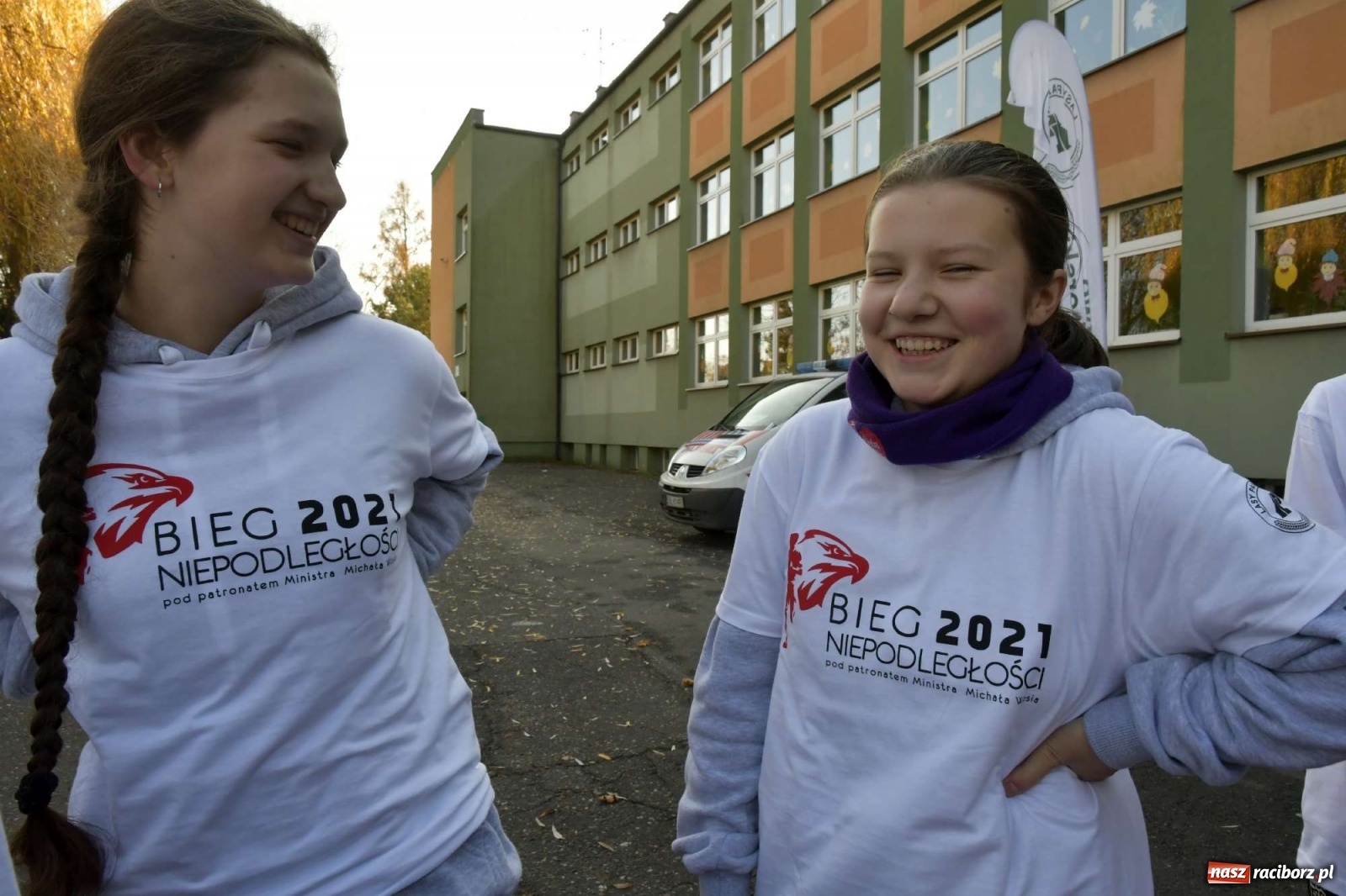 Zdjęcie w galerii na portalu naszraciborz.pl: Bieg Niepodległości w Kuźni Raciborskiej. Rodzinnie i patriotycznie [FOTO i WIDEO] wiadomości z regionu