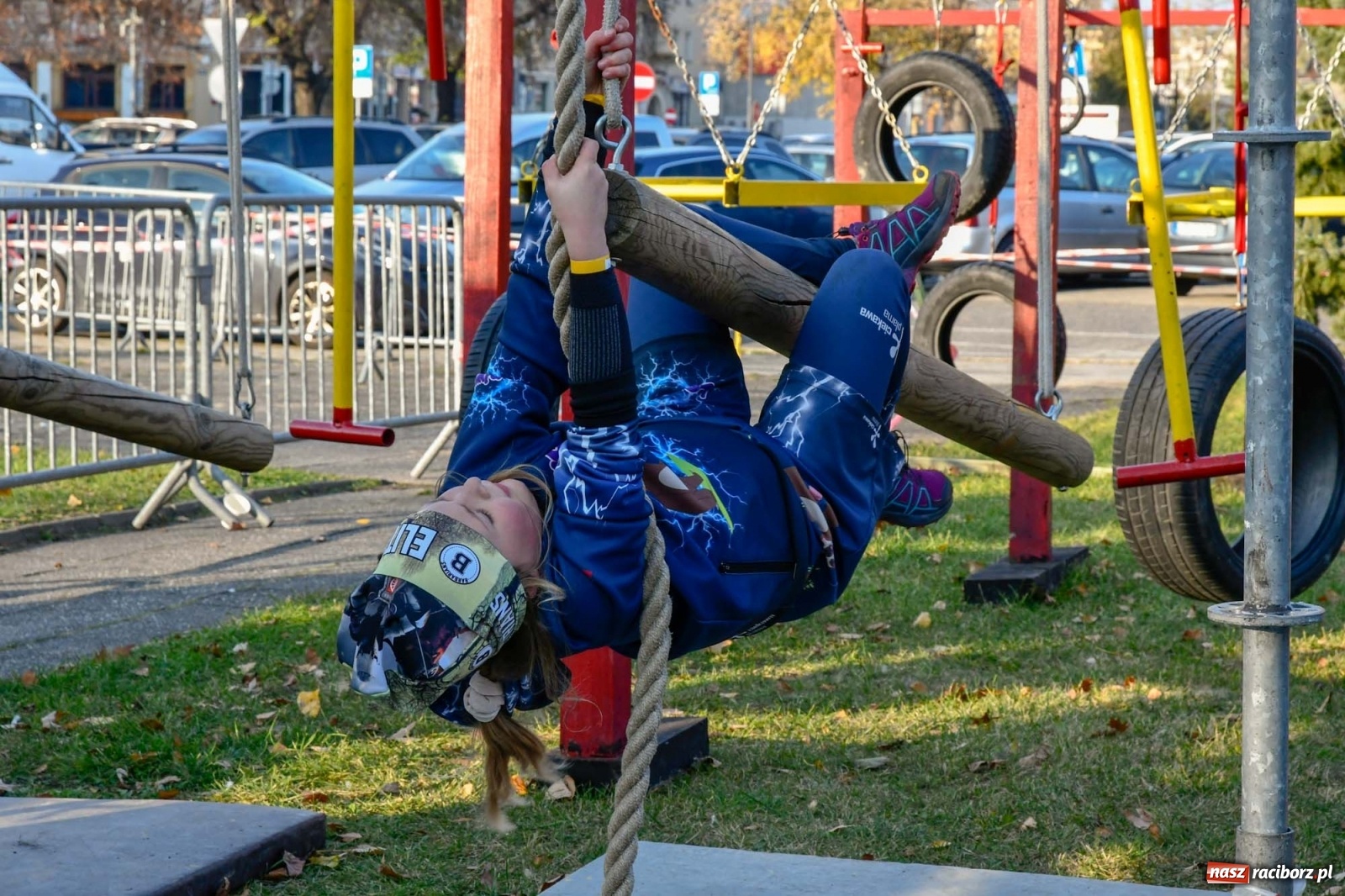 Zdjęcie w galerii na portalu naszraciborz.pl: Bitwa o raciborską basztę. Bieg OCR dla dzieci na Święto Niepodległości wiadomości z regionu