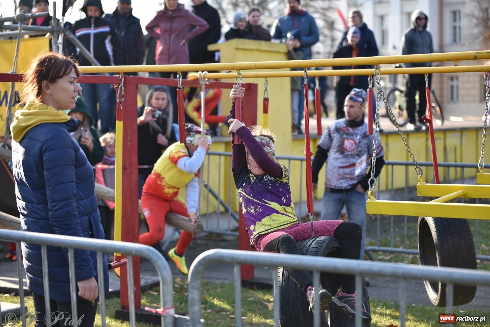 Zdjęcie w galerii na portalu naszraciborz.pl: Bitwa o raciborską basztę. Bieg OCR dla dzieci na Święto Niepodległości wiadomości z regionu