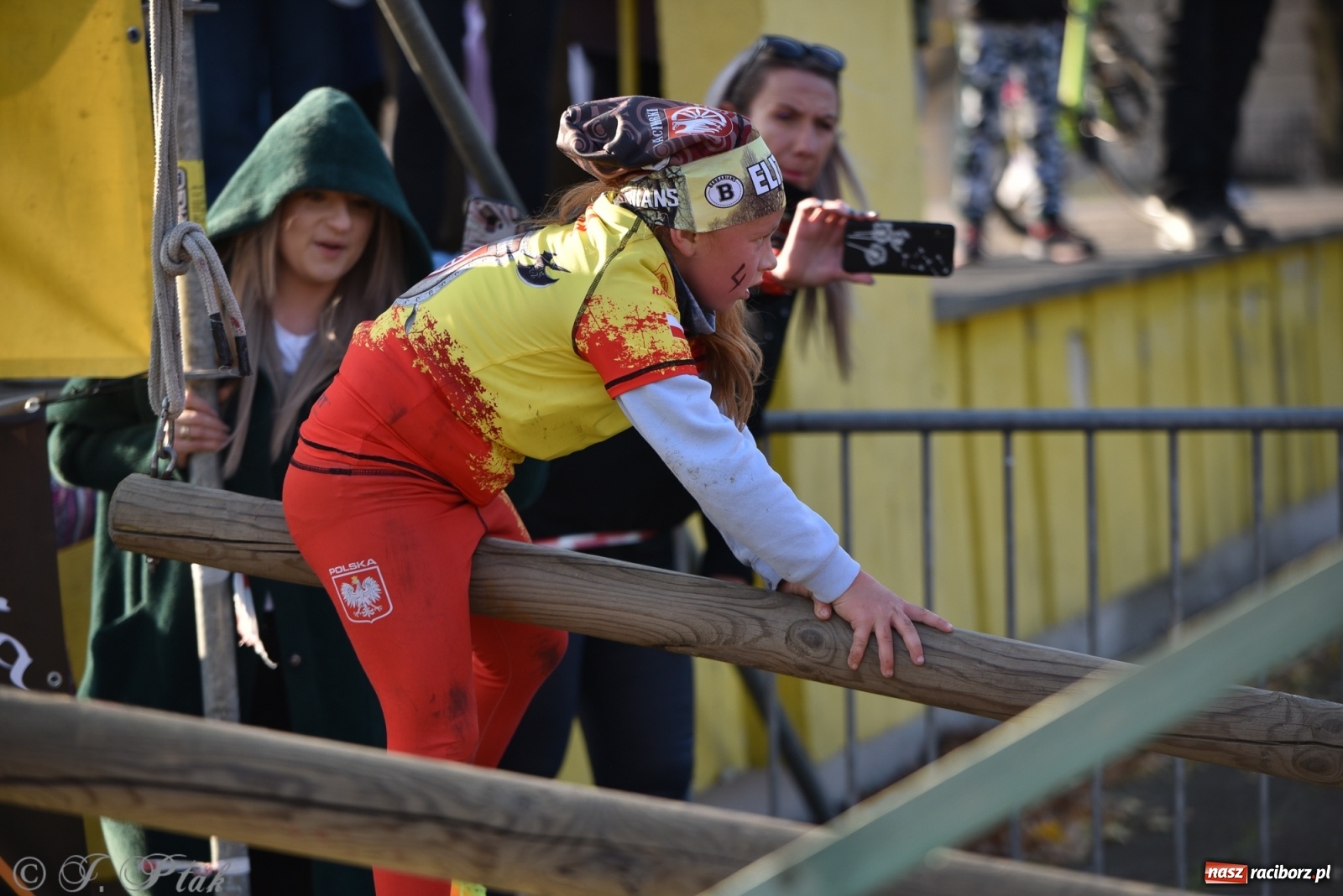 Zdjęcie w galerii na portalu naszraciborz.pl: Bitwa o raciborską basztę. Bieg OCR dla dzieci na Święto Niepodległości wiadomości z regionu