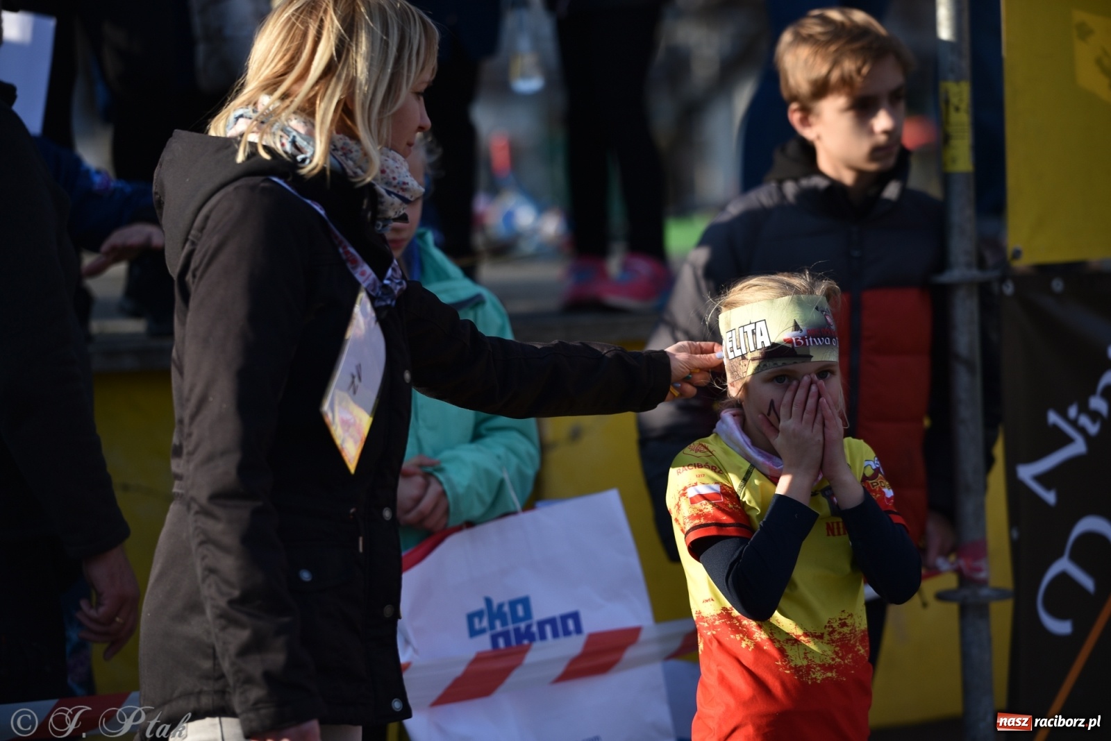 Zdjęcie w galerii na portalu naszraciborz.pl: Bitwa o raciborską basztę. Bieg OCR dla dzieci na Święto Niepodległości wiadomości z regionu