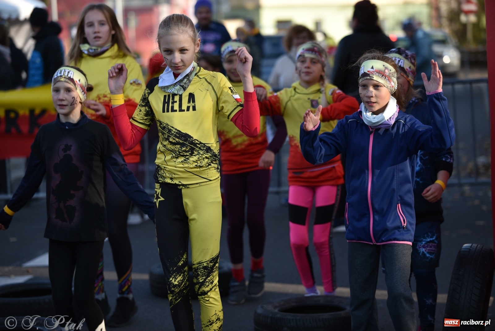 Zdjęcie w galerii na portalu naszraciborz.pl: Bitwa o raciborską basztę. Bieg OCR dla dzieci na Święto Niepodległości wiadomości z regionu