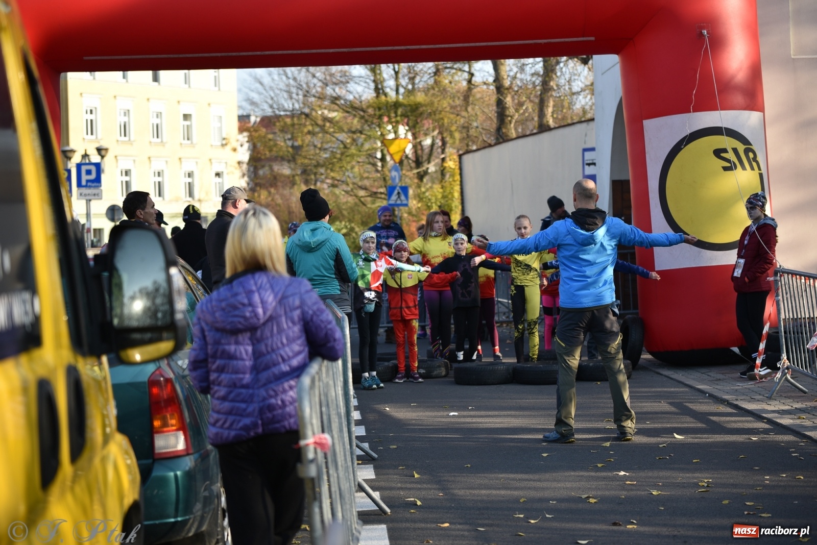 Zdjęcie w galerii na portalu naszraciborz.pl: Bitwa o raciborską basztę. Bieg OCR dla dzieci na Święto Niepodległości wiadomości z regionu