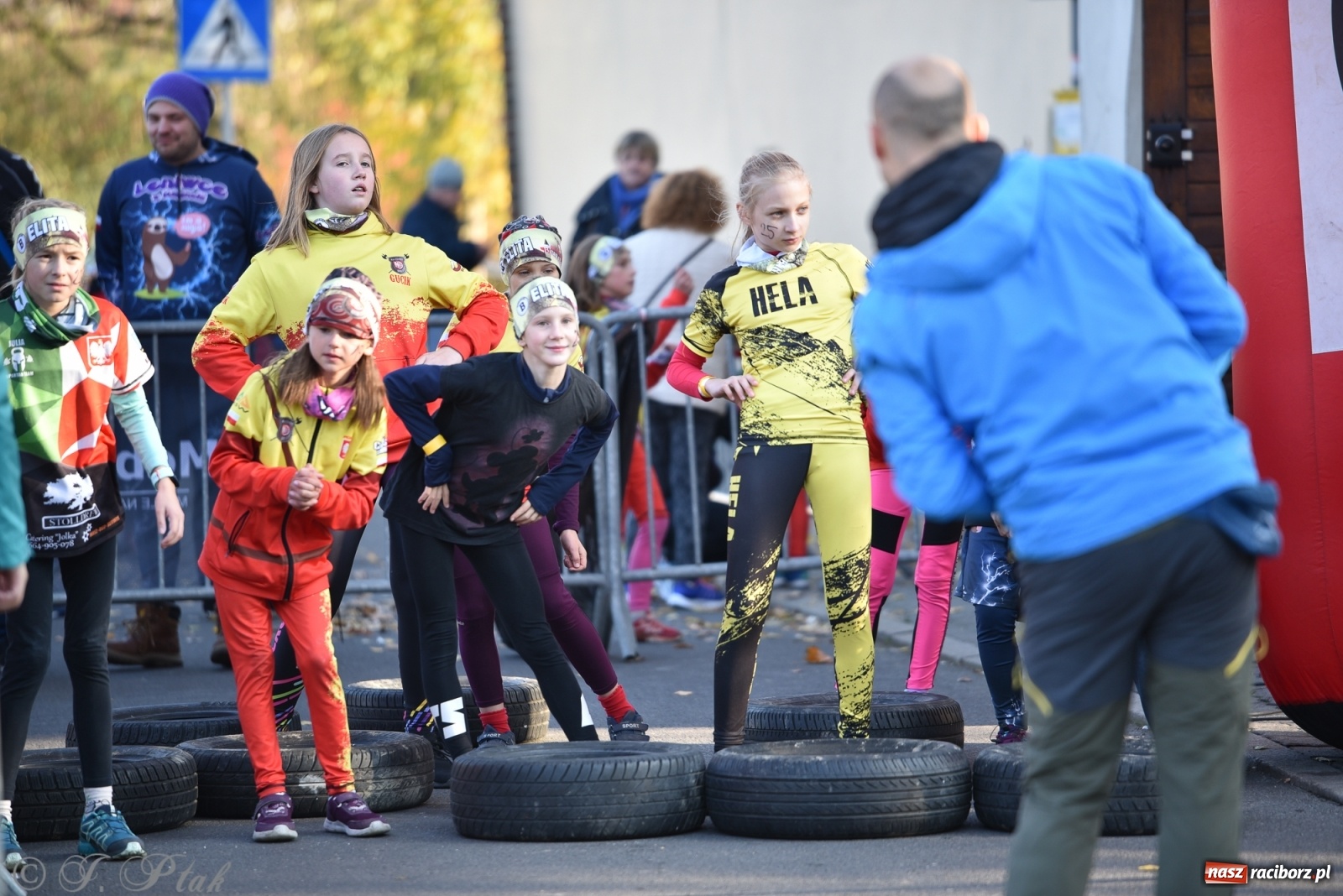 Zdjęcie w galerii na portalu naszraciborz.pl: Bitwa o raciborską basztę. Bieg OCR dla dzieci na Święto Niepodległości wiadomości z regionu