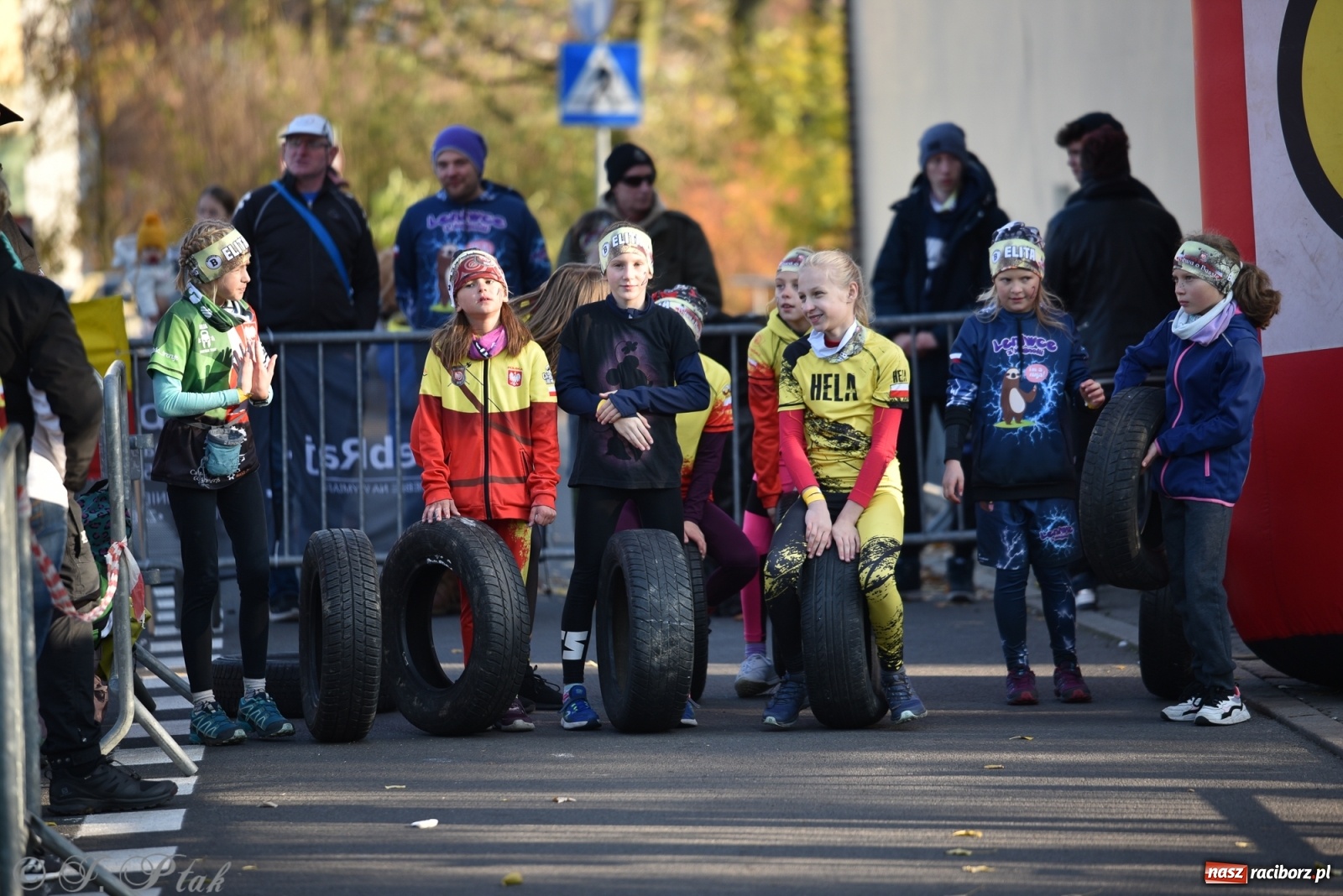 Zdjęcie w galerii na portalu naszraciborz.pl: Bitwa o raciborską basztę. Bieg OCR dla dzieci na Święto Niepodległości wiadomości z regionu