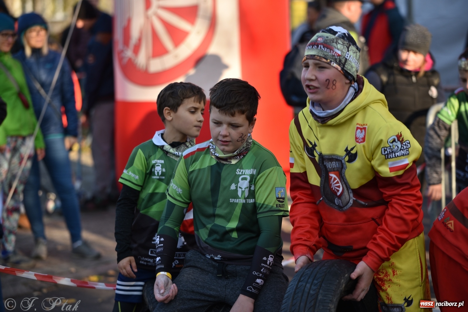 Zdjęcie w galerii na portalu naszraciborz.pl: Bitwa o raciborską basztę. Bieg OCR dla dzieci na Święto Niepodległości wiadomości z regionu